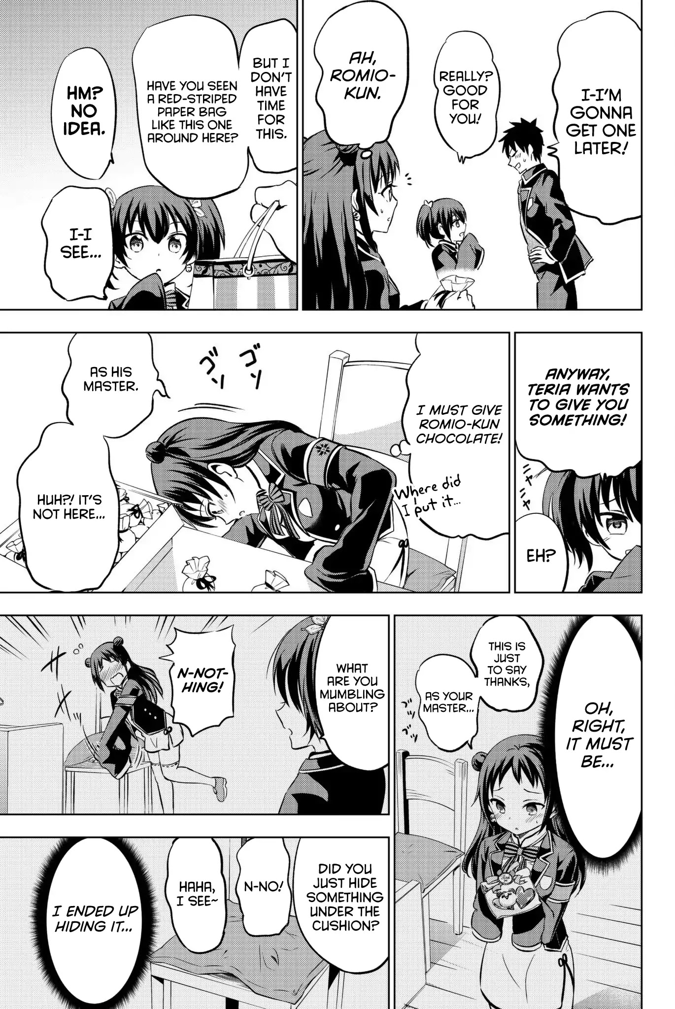 Kishuku Gakkou no Juliet Chapter 66 page 12 - Chapter 66: Juliet and Valentine's I