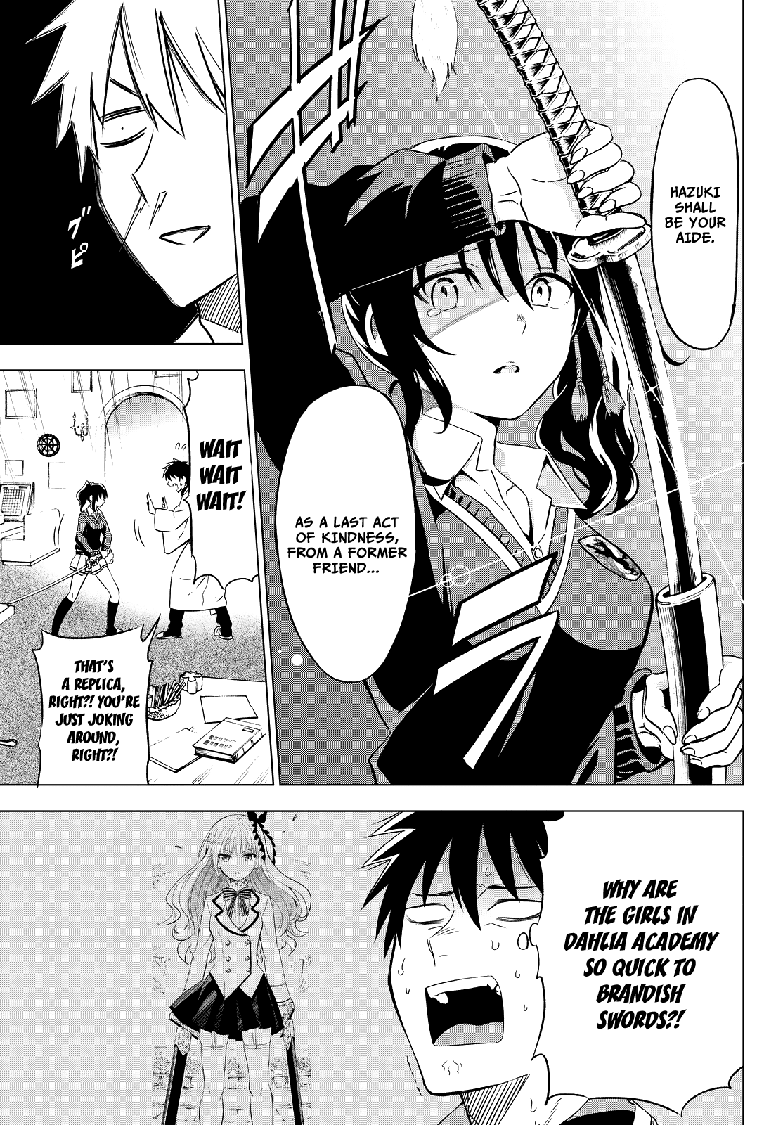 Kishuku Gakkou no Juliet Chapter 7 page 10 - Chapter 7 : Inudzuka and Hazuki Part 2