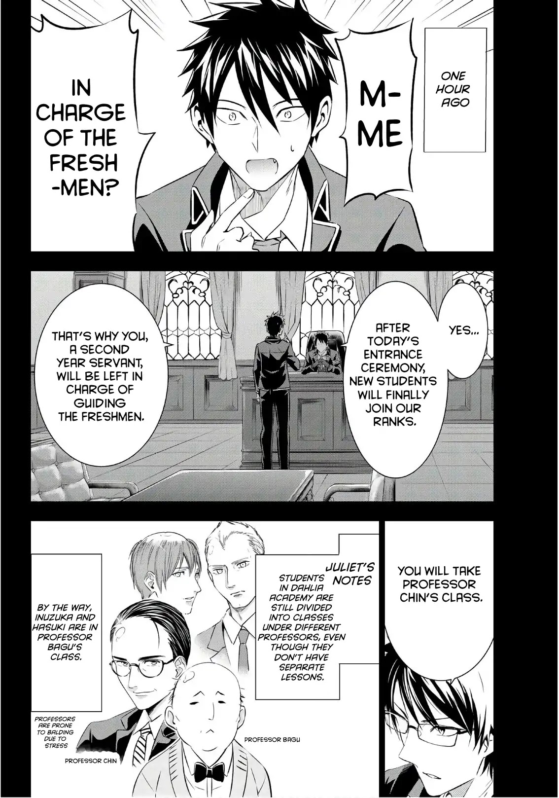 Kishuku Gakkou no Juliet Chapter 70 page 4 - Chapter 70: Romio and the Freshmen I