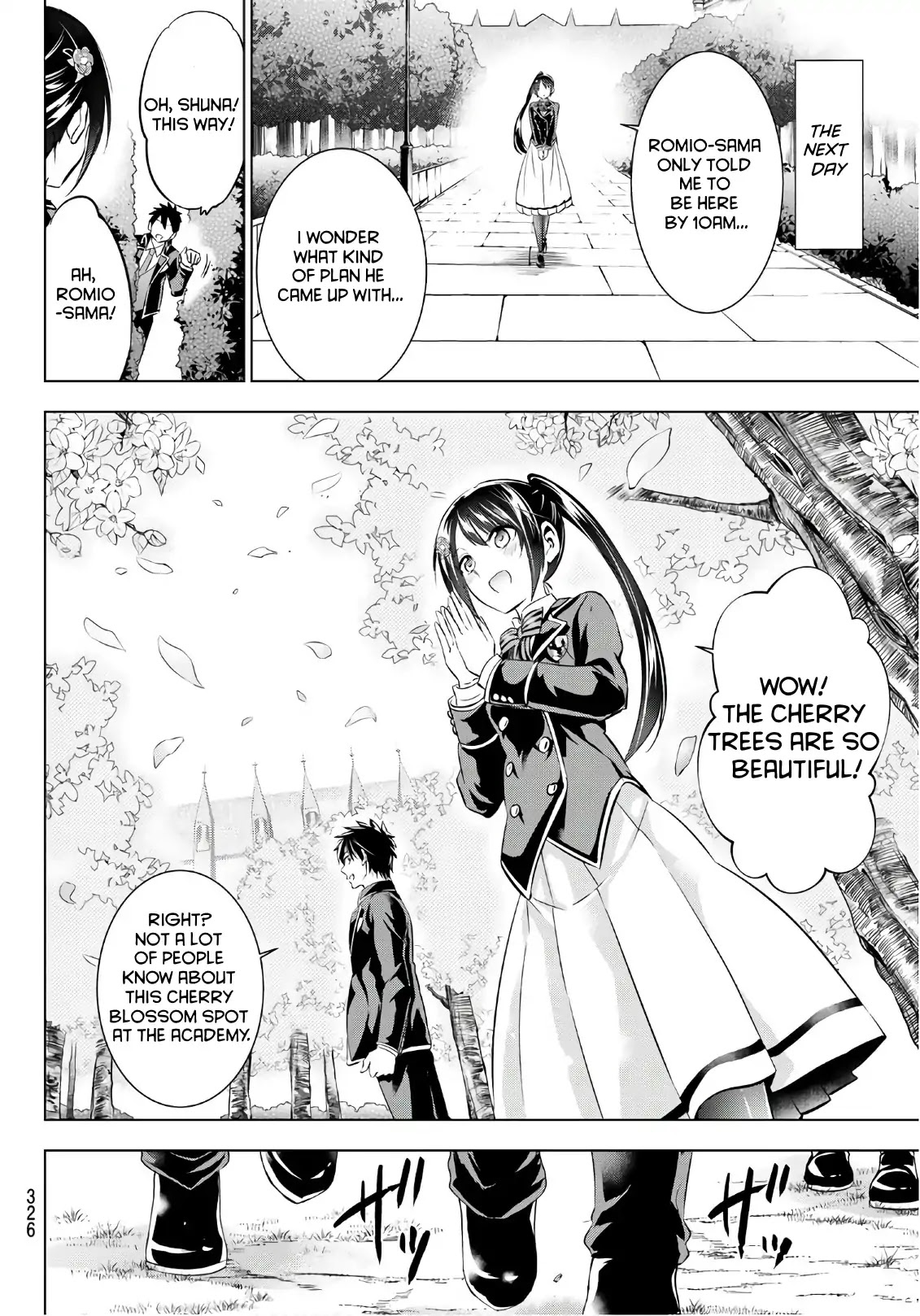 Kishuku Gakkou no Juliet Chapter 71 page 10 - Chapter 71: Romio and the Freshmen II