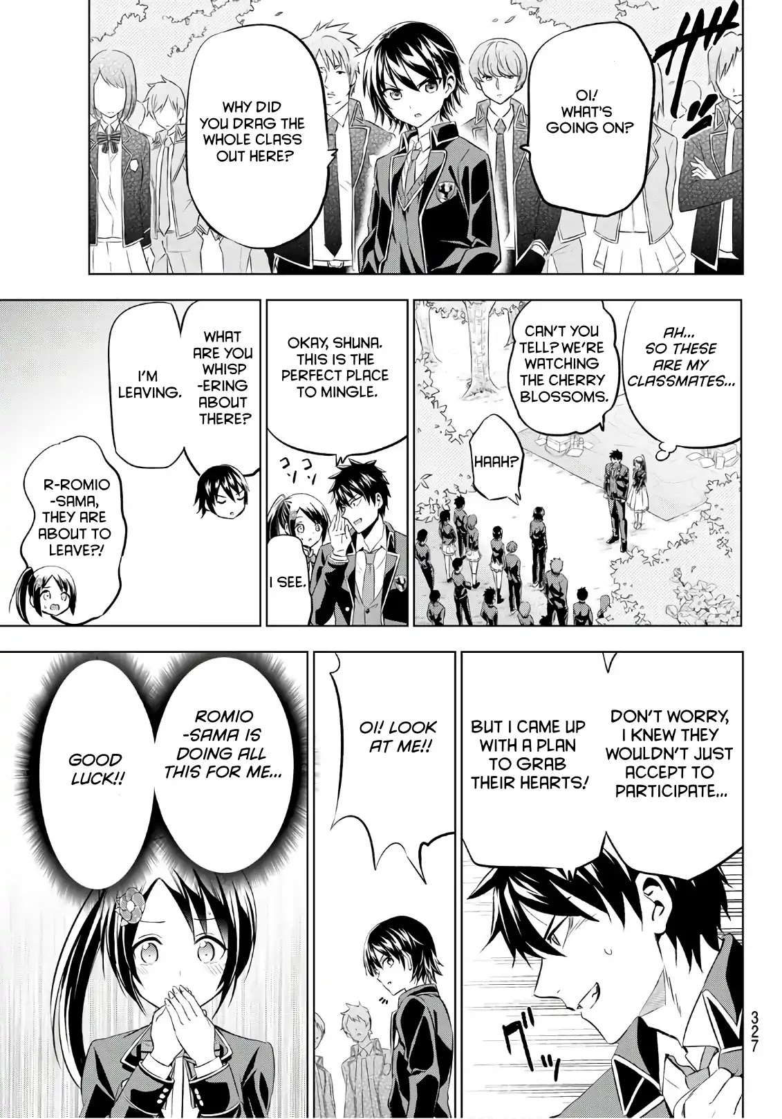 Kishuku Gakkou no Juliet Chapter 71 page 11 - Chapter 71: Romio and the Freshmen II