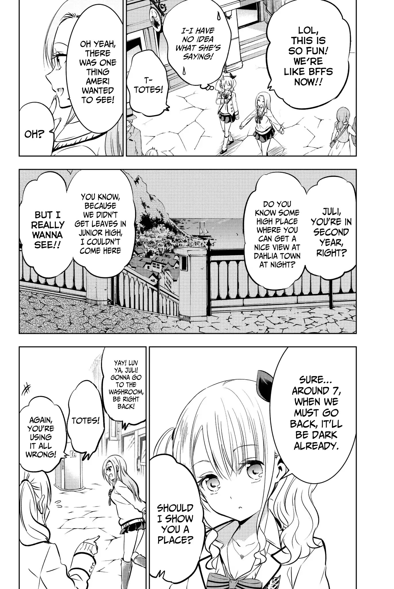 Kishuku Gakkou no Juliet Chapter 73 page 18 - Chapter 73: Juliet and Ameria (Part I)