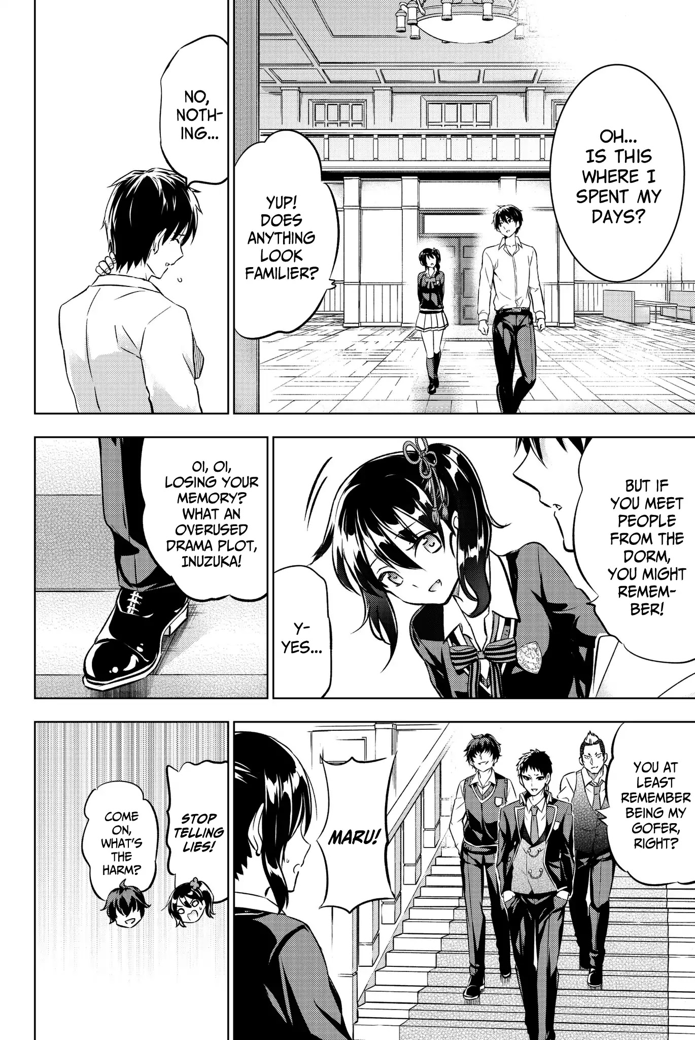 Kishuku Gakkou no Juliet Chapter 75 page 10 - Chapter 75: Romio and Amnesia (Part I)