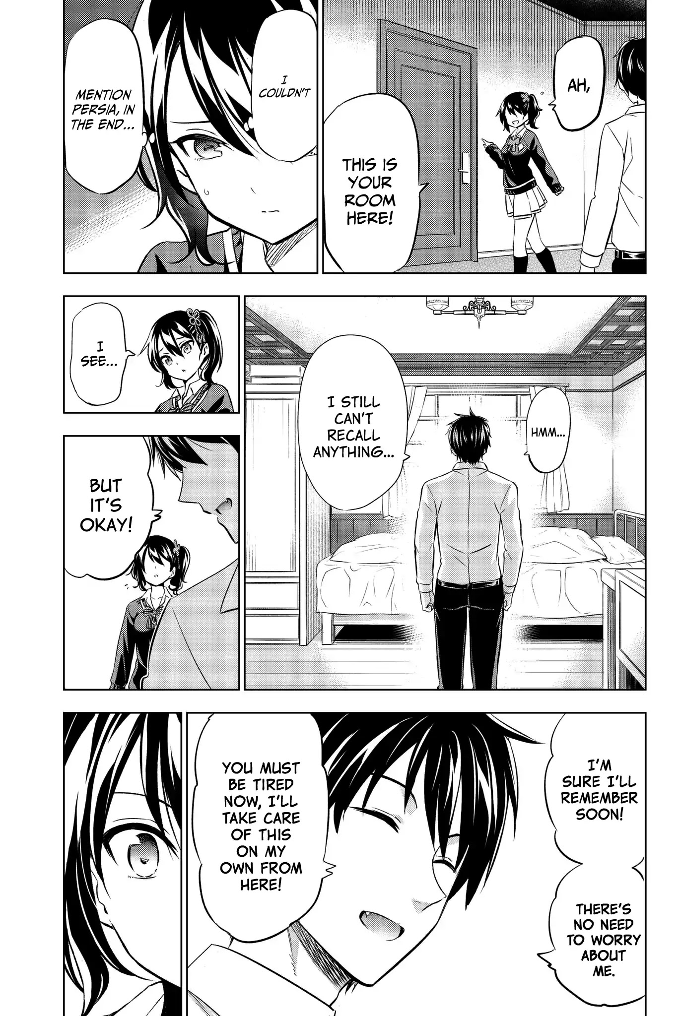 Kishuku Gakkou no Juliet Chapter 75 page 15 - Chapter 75: Romio and Amnesia (Part I)