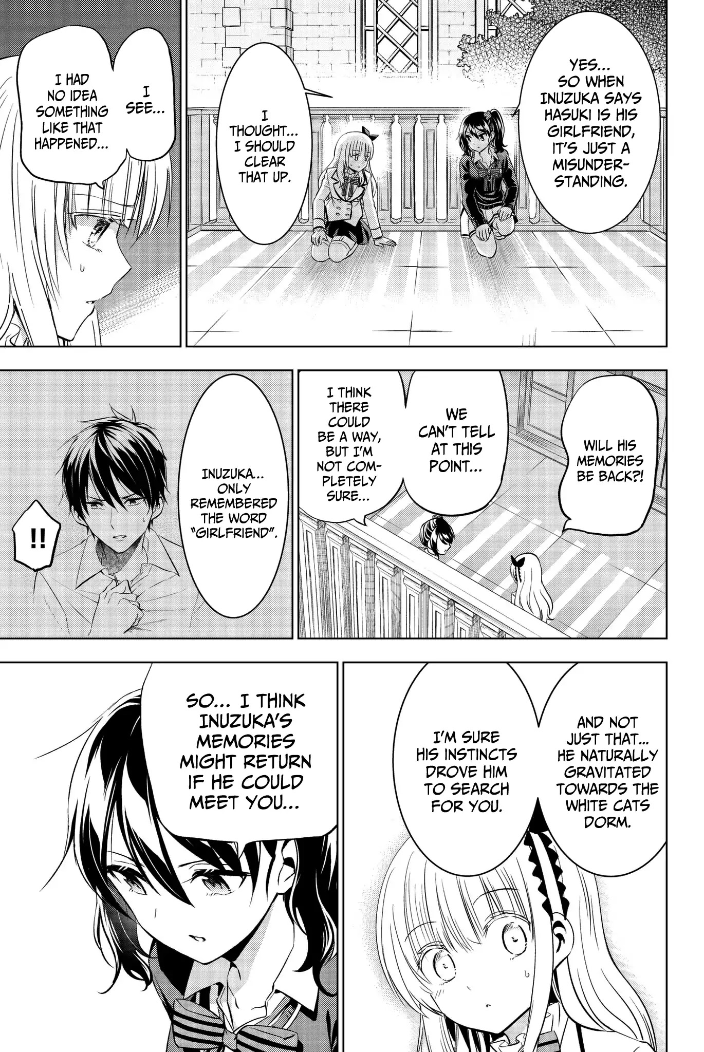 Kishuku Gakkou no Juliet Chapter 76 page 19 - Chapter 76: Romio and Amnesia (Part II)