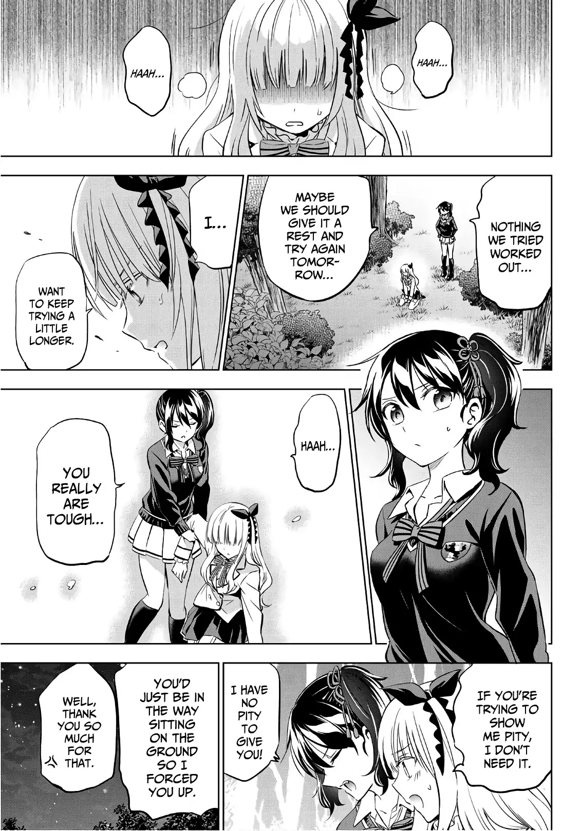 Kishuku Gakkou no Juliet Chapter 77 page 15 - Chapter 77: Romio and Amnesia (Part III)