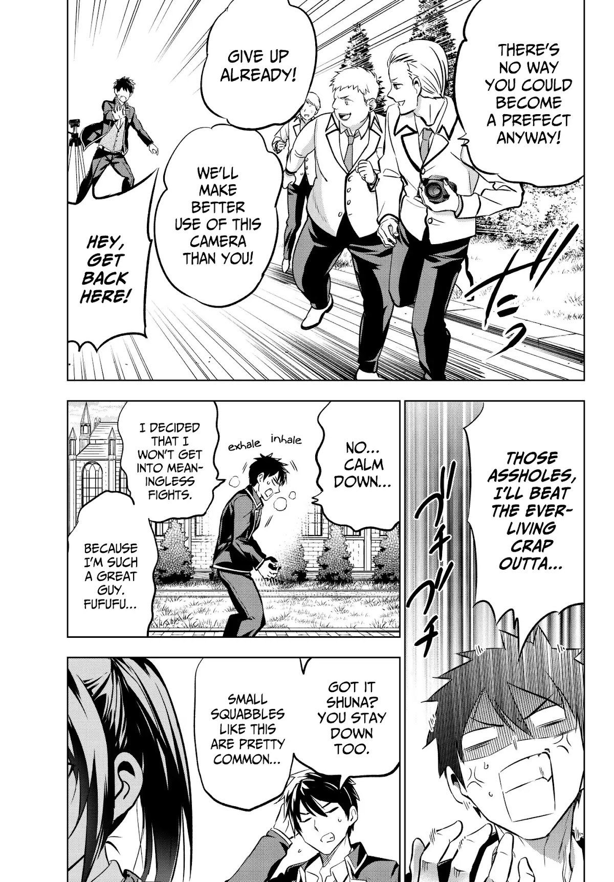 Kishuku Gakkou no Juliet Chapter 79 page 11 - Chapter 79: Romio, Shuna and the Election Poster