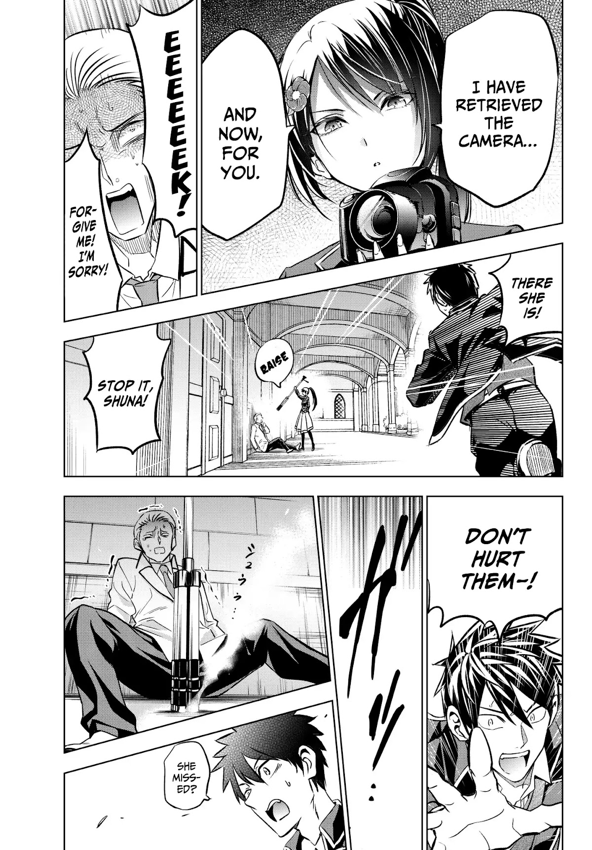 Kishuku Gakkou no Juliet Chapter 79 page 15 - Chapter 79: Romio, Shuna and the Election Poster