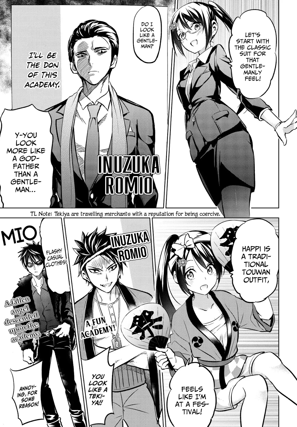 Kishuku Gakkou no Juliet Chapter 79 page 7 - Chapter 79: Romio, Shuna and the Election Poster