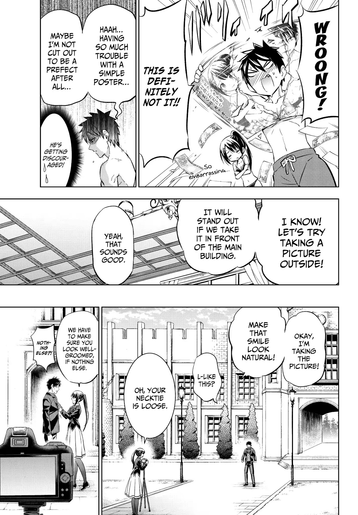 Kishuku Gakkou no Juliet Chapter 79 page 9 - Chapter 79: Romio, Shuna and the Election Poster
