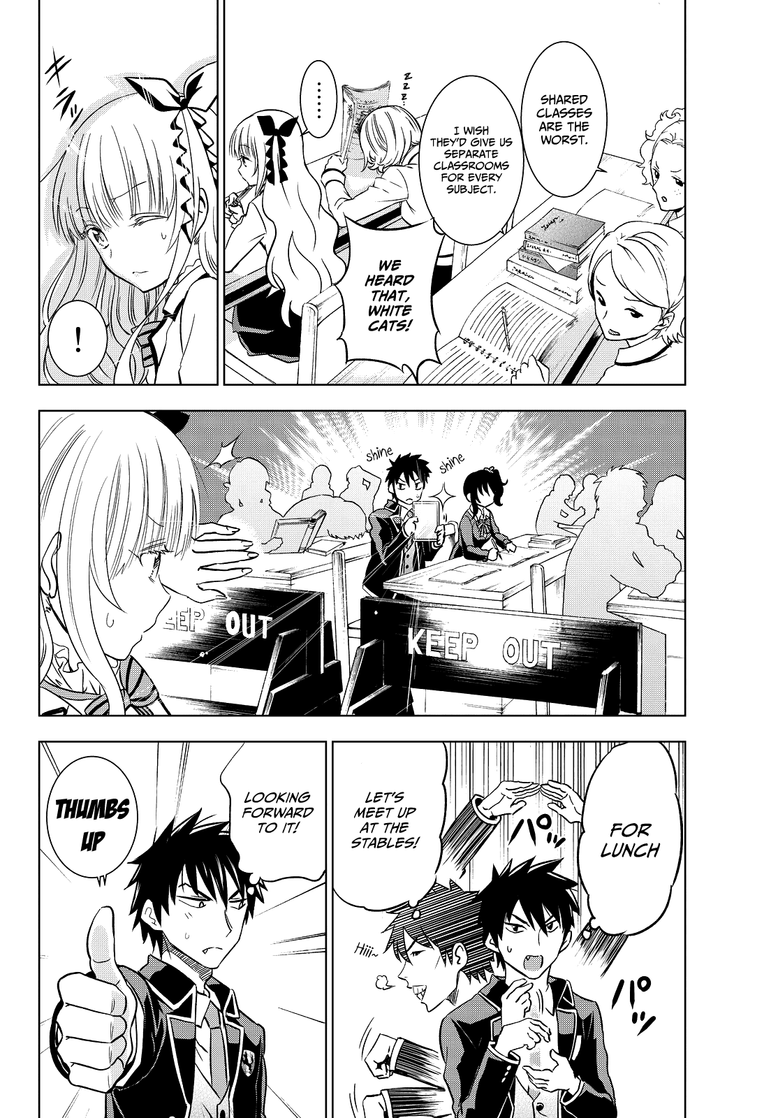 Kishuku Gakkou no Juliet Chapter 8 page 11 - Chapter 8 : Lunch and Juliet