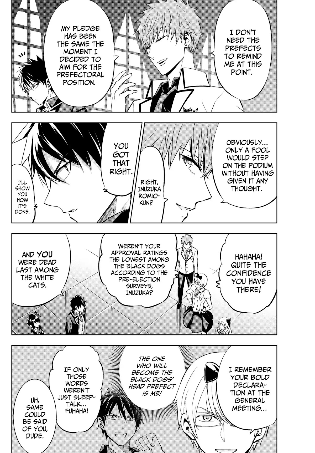 Kishuku Gakkou no Juliet Chapter 80 page 4 - Chapter 80: Romio and the Student Election Assembly (Part I)