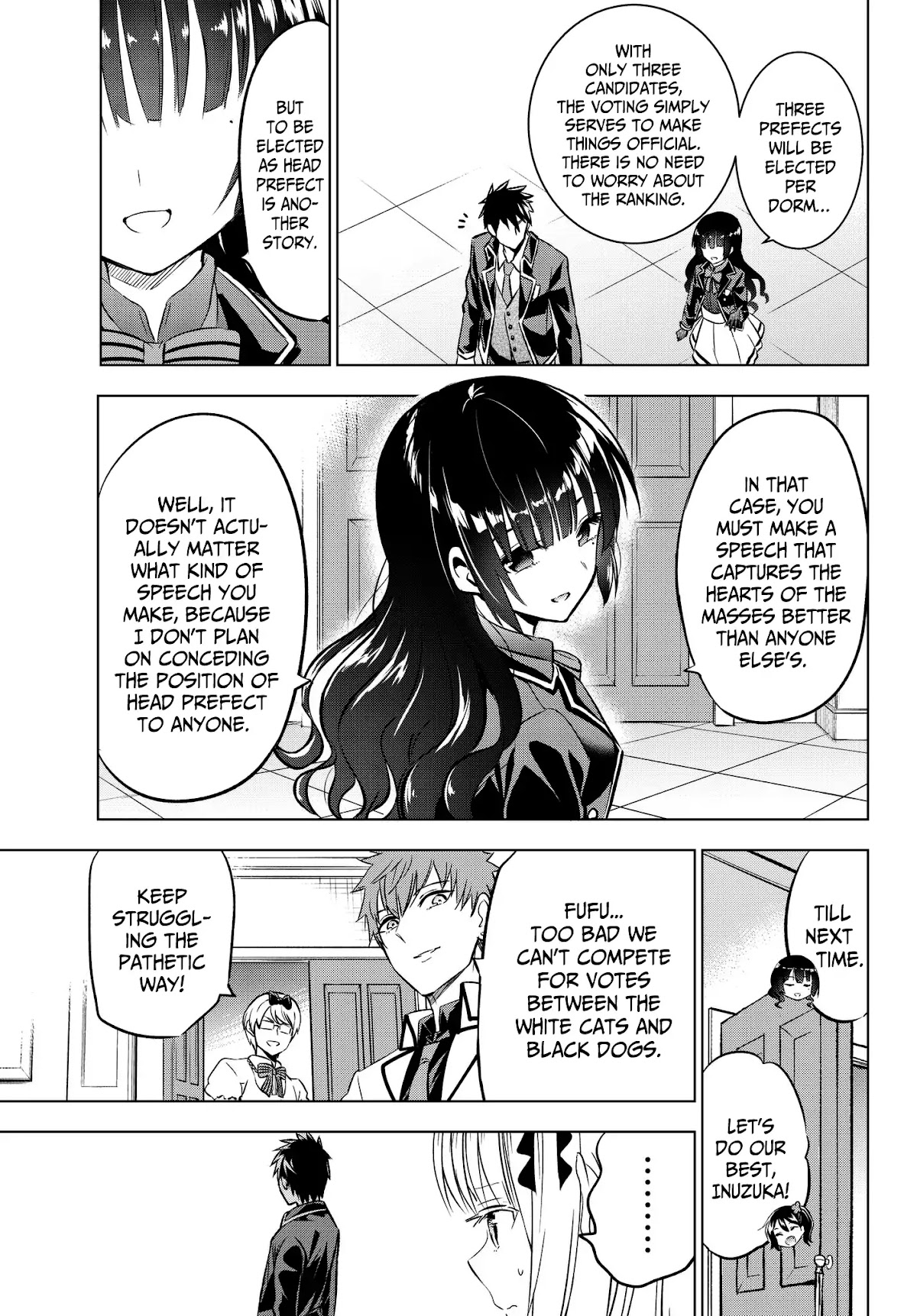 Kishuku Gakkou no Juliet Chapter 80 page 5 - Chapter 80: Romio and the Student Election Assembly (Part I)