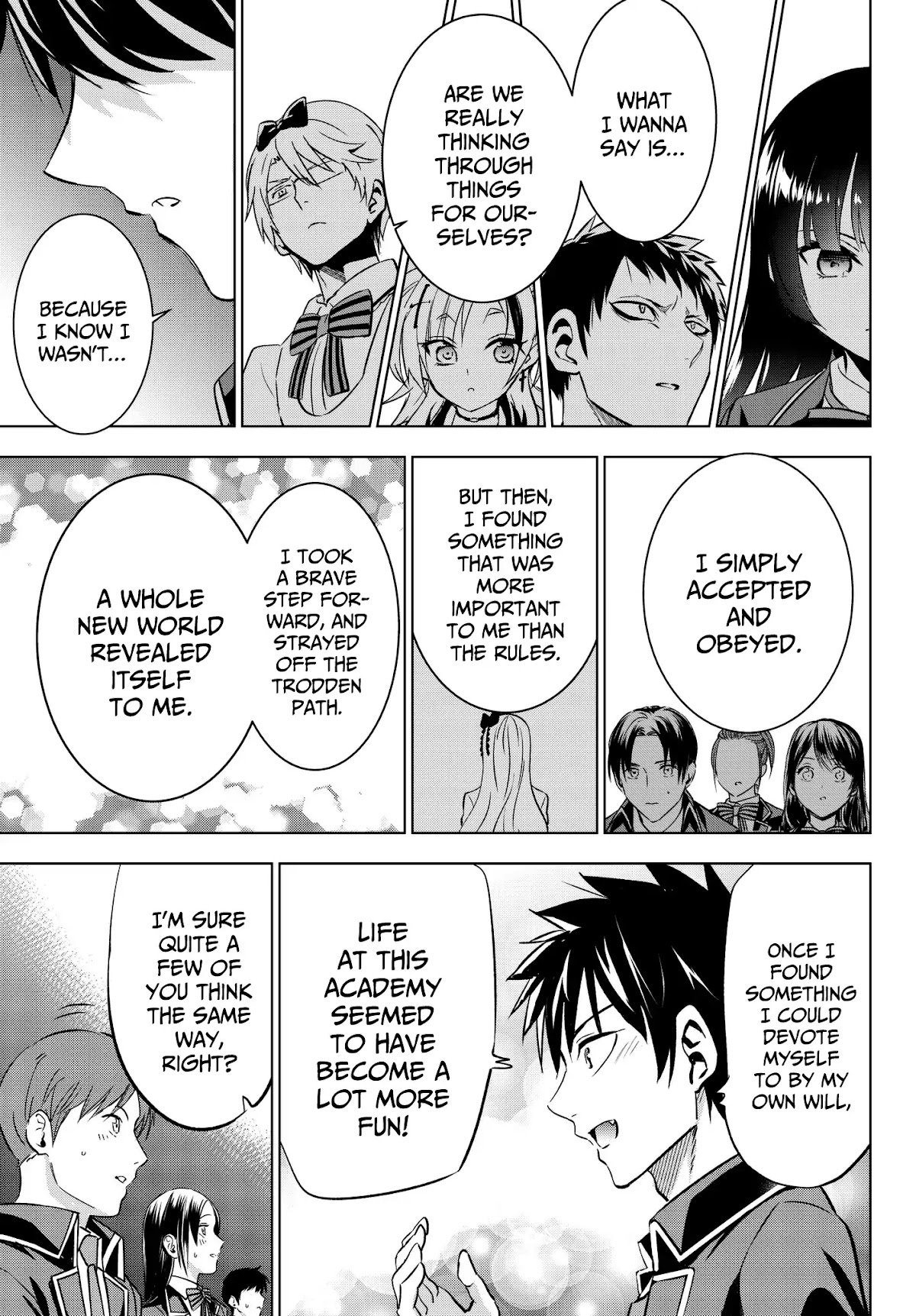 Kishuku Gakkou no Juliet Chapter 81 page 17 - Chapter 81: Romio and the Student Election Assembly (Part II)