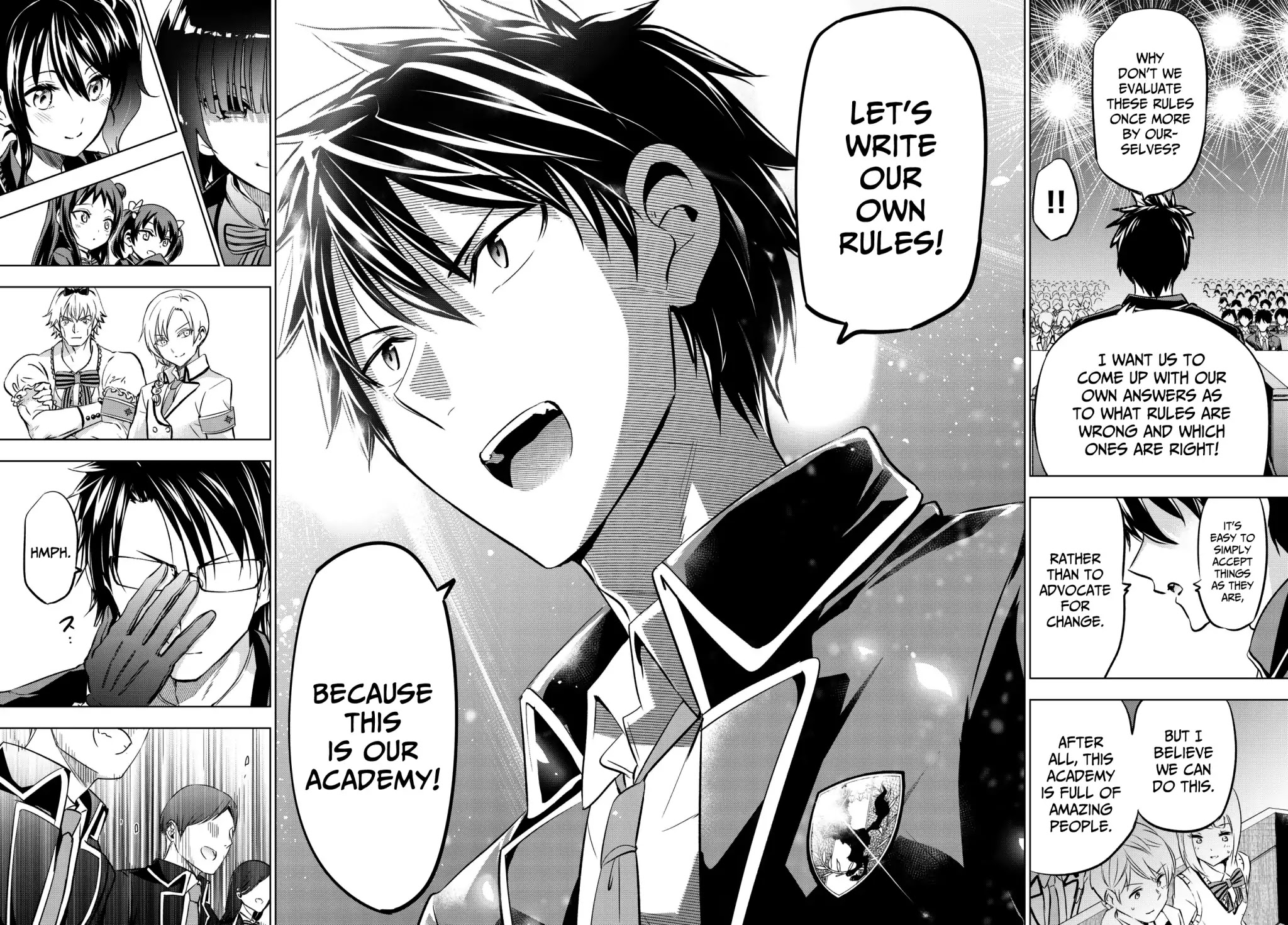 Kishuku Gakkou no Juliet Chapter 81 page 18 - Chapter 81: Romio and the Student Election Assembly (Part II)