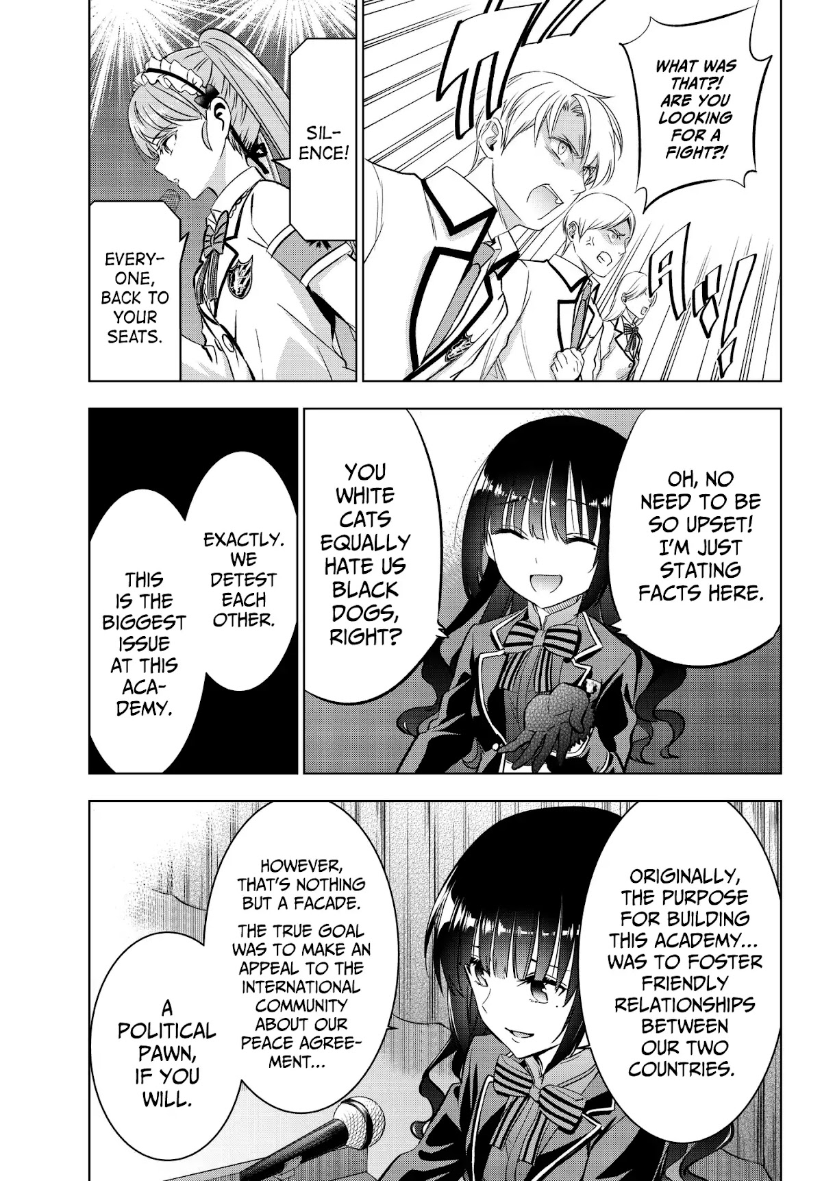 Kishuku Gakkou no Juliet Chapter 81 page 7 - Chapter 81: Romio and the Student Election Assembly (Part II)