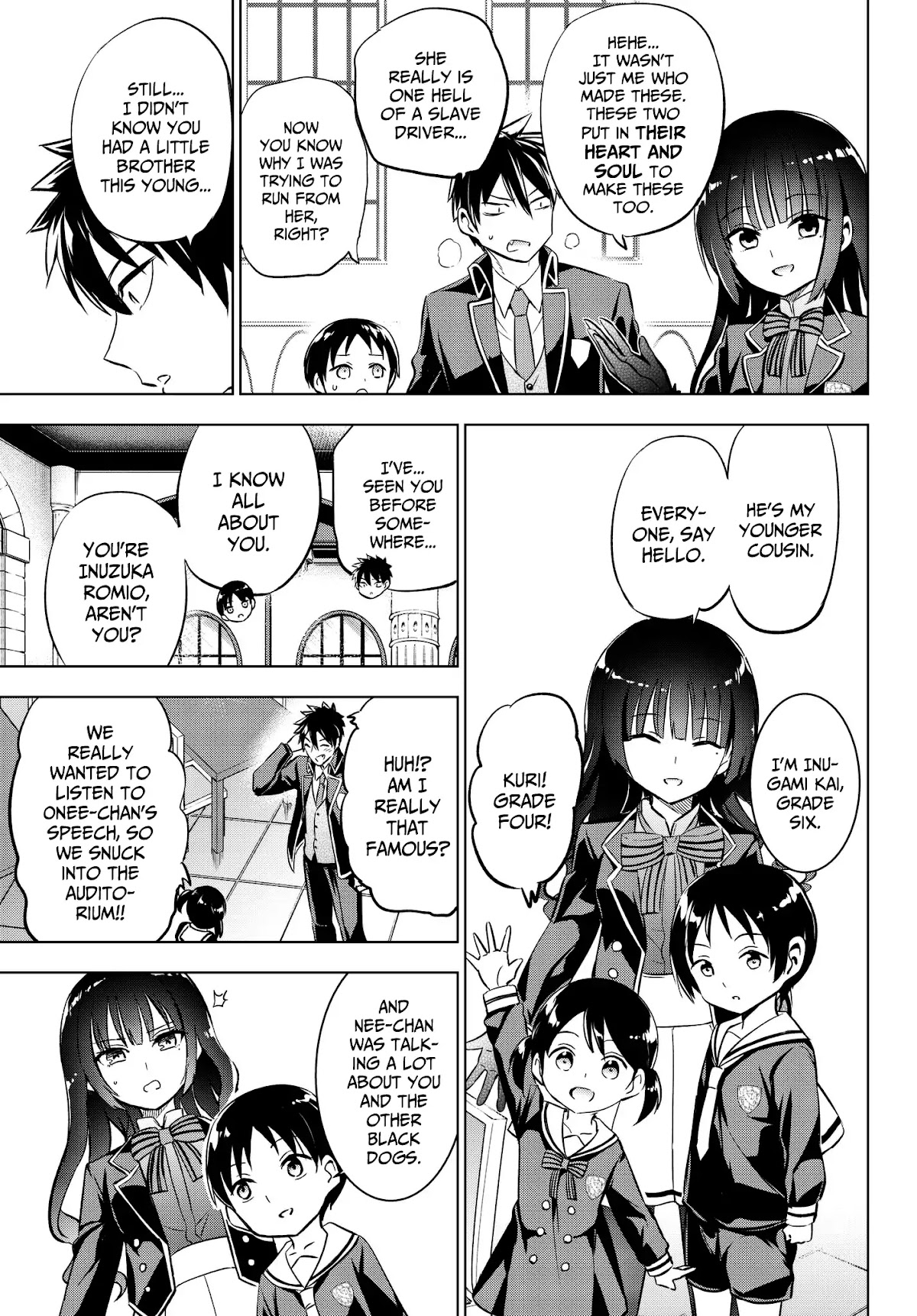 Kishuku Gakkou no Juliet Chapter 82 page 11 - Chapter 82: Romio, Leon and the Secret (Part I)