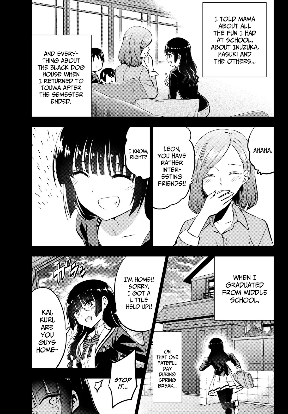 Kishuku Gakkou no Juliet Chapter 83 page 7 - Chapter 83: Romio, Leon and the Secret (Part II)