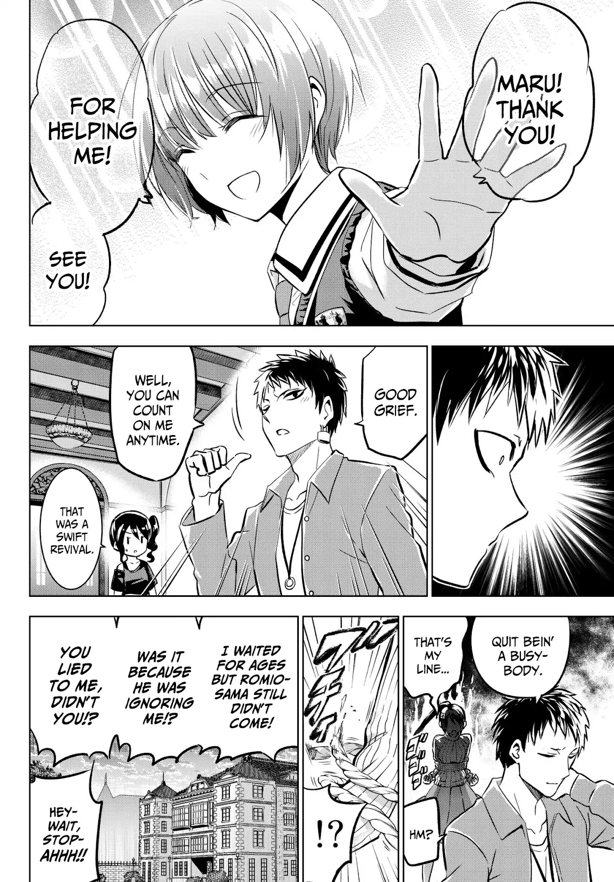 Kishuku Gakkou no Juliet Chapter 84 page 14 - Chapter 84: Julio and the Black Dog House