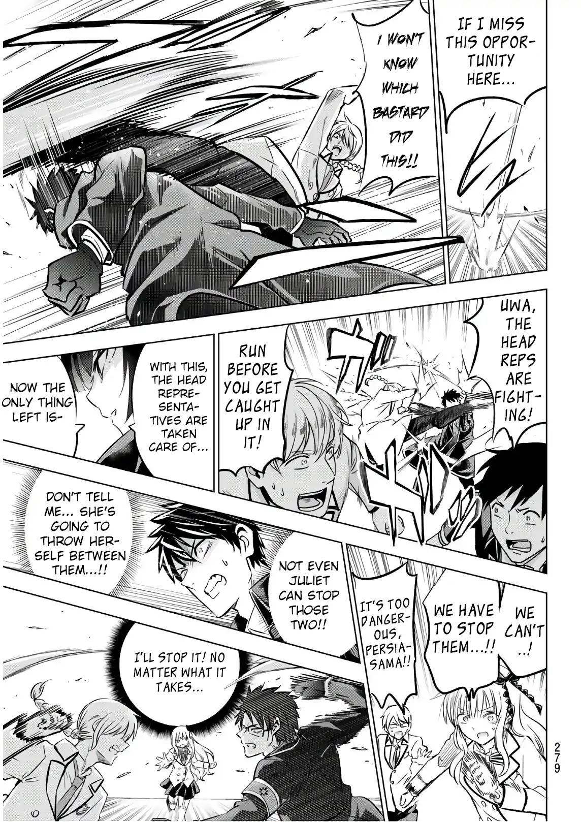 Kishuku Gakkou no Juliet Chapter 85 page 16 - Chapter 85: Romio, Juliet and Elections I