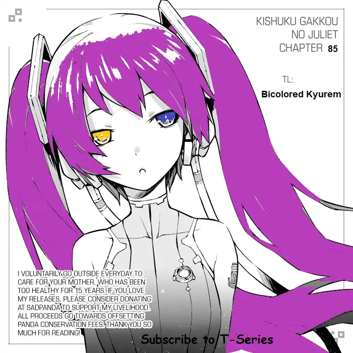 Kishuku Gakkou no Juliet Chapter 85 page 4 - Chapter 85: Romio, Juliet and Elections I
