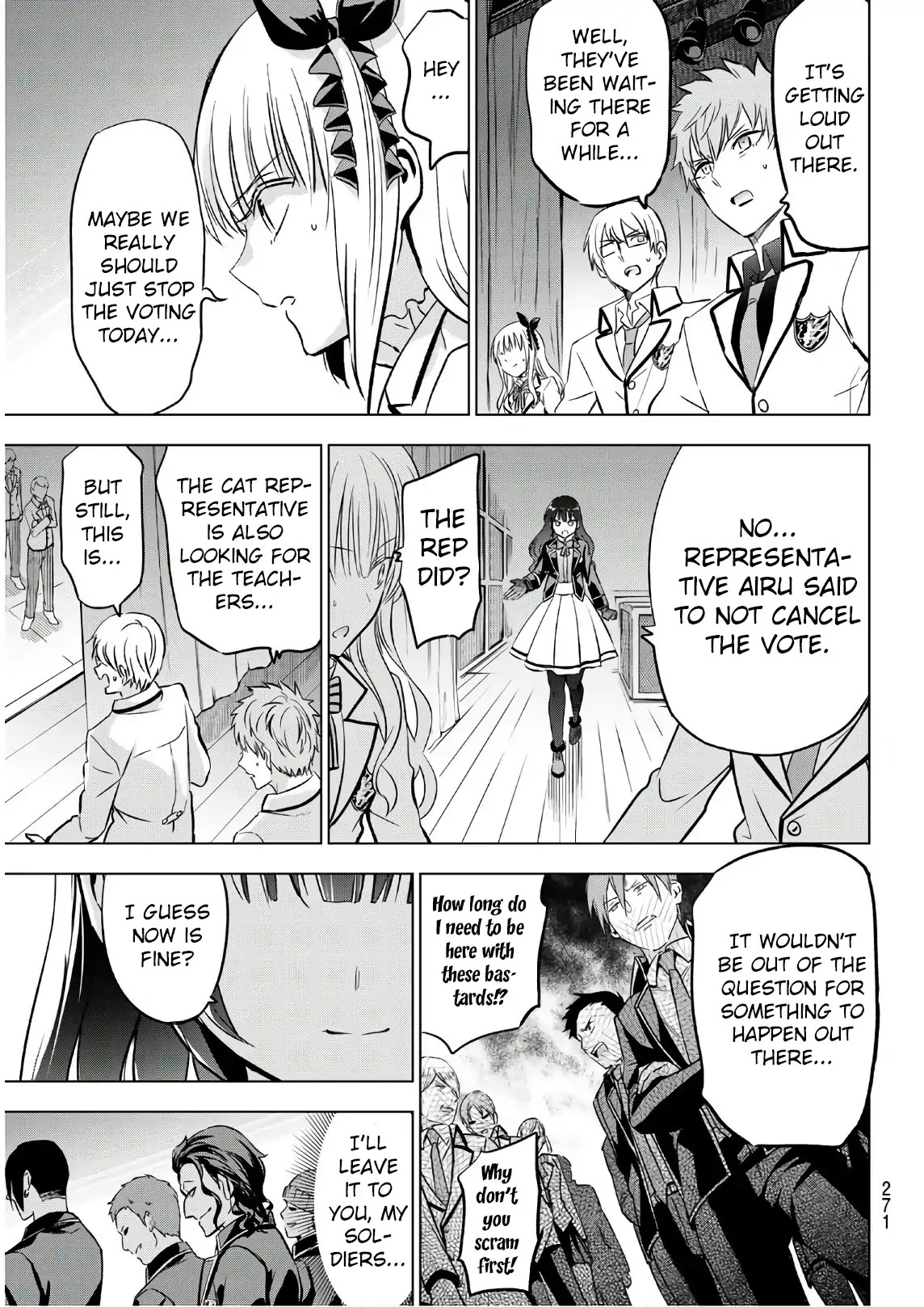 Kishuku Gakkou no Juliet Chapter 85 page 8 - Chapter 85: Romio, Juliet and Elections I