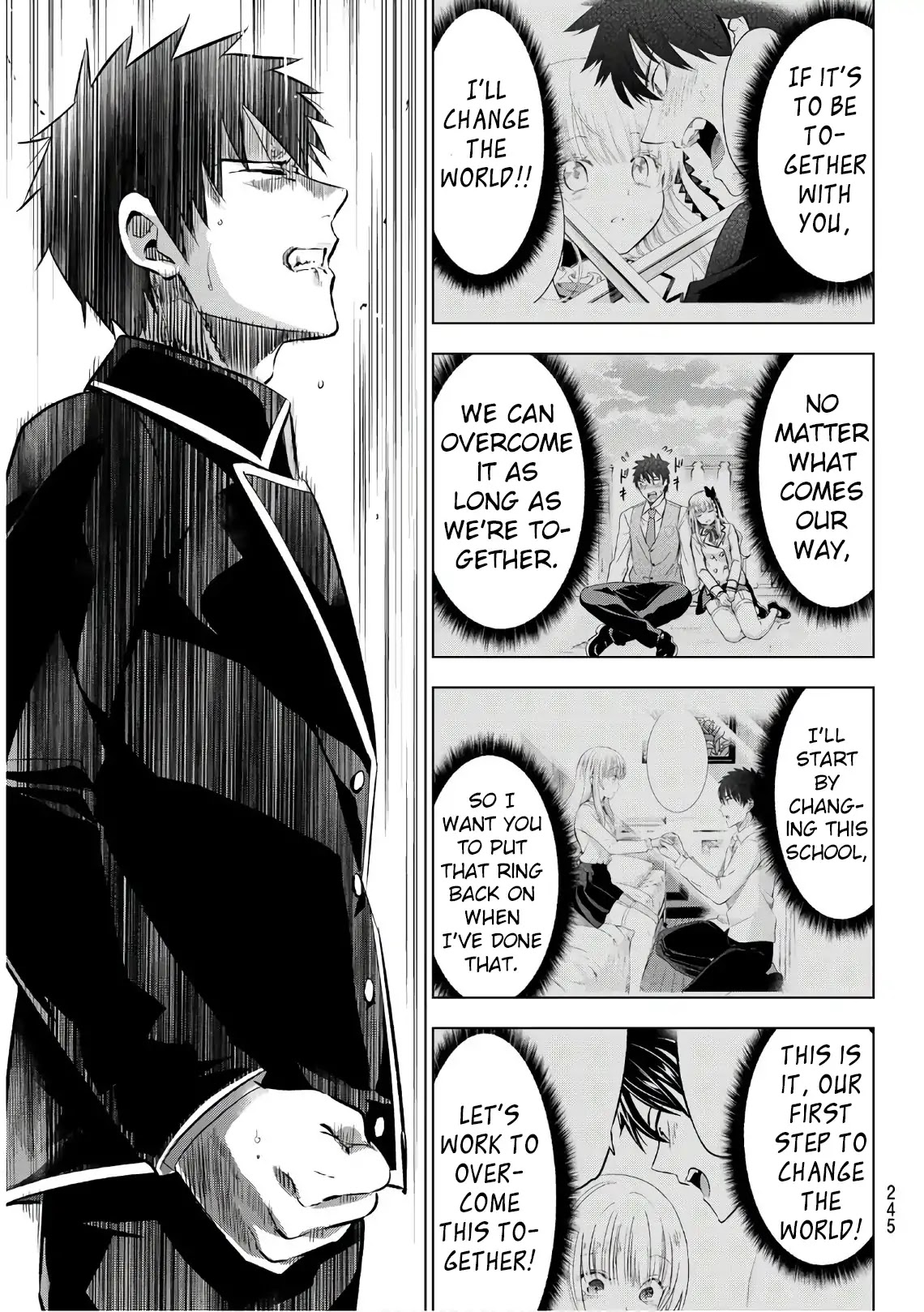 Kishuku Gakkou no Juliet Chapter 86 page 15 - Chapter 86: Romio, Juliet and Elections II