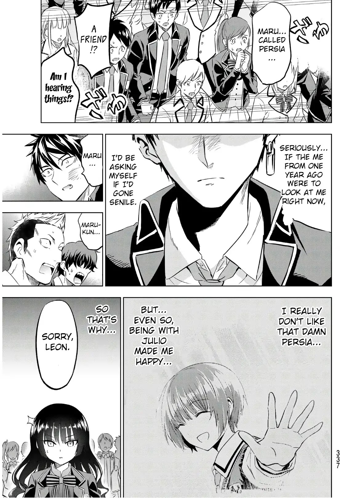 Kishuku Gakkou no Juliet Chapter 87 page 18 - Chapter 87: Romio, Juliet and Elections III