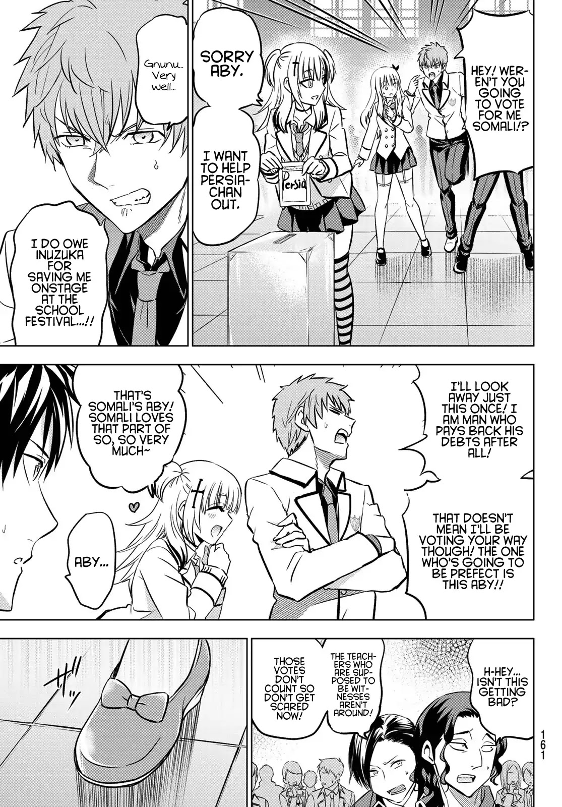 Kishuku Gakkou no Juliet Chapter 88 page 15 - Chapter 88: Romio, Juliet and Elections IV
