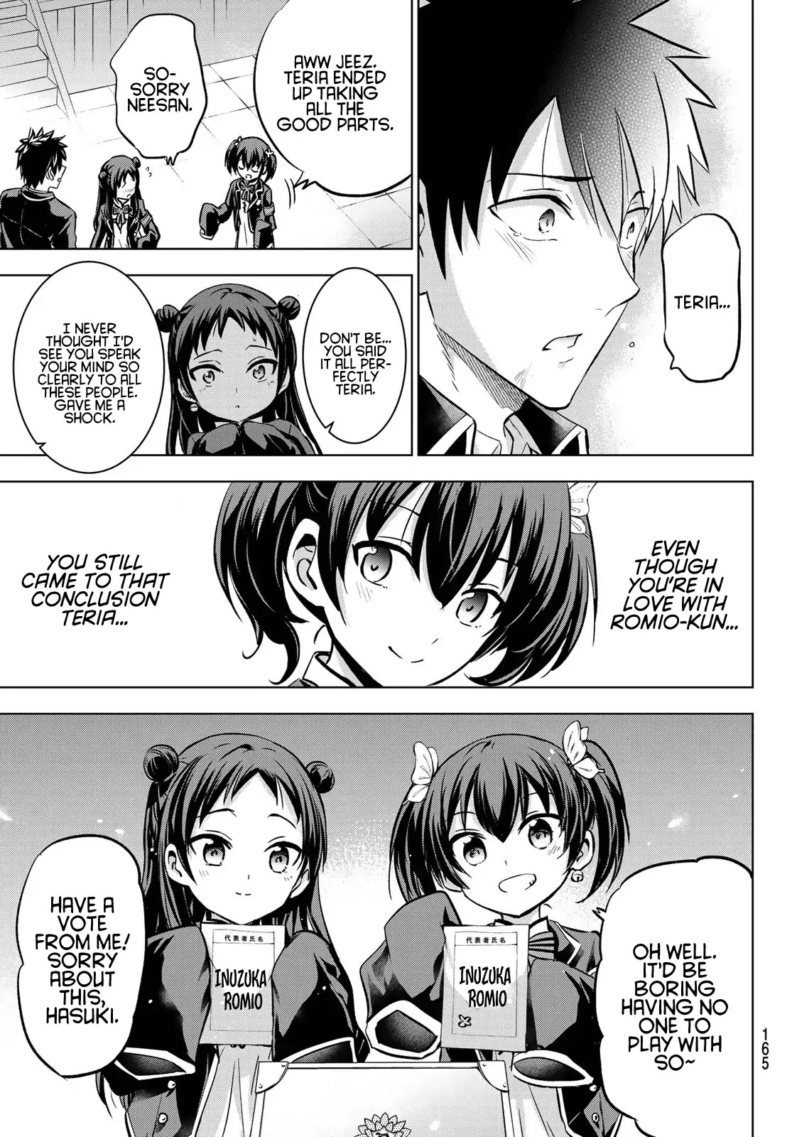 Kishuku Gakkou no Juliet Chapter 88 page 19 - Chapter 88: Romio, Juliet and Elections IV