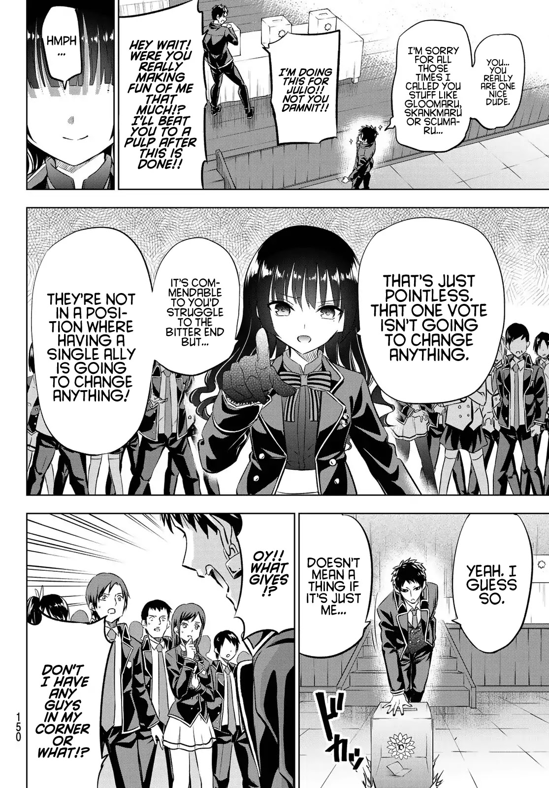 Kishuku Gakkou no Juliet Chapter 88 page 4 - Chapter 88: Romio, Juliet and Elections IV
