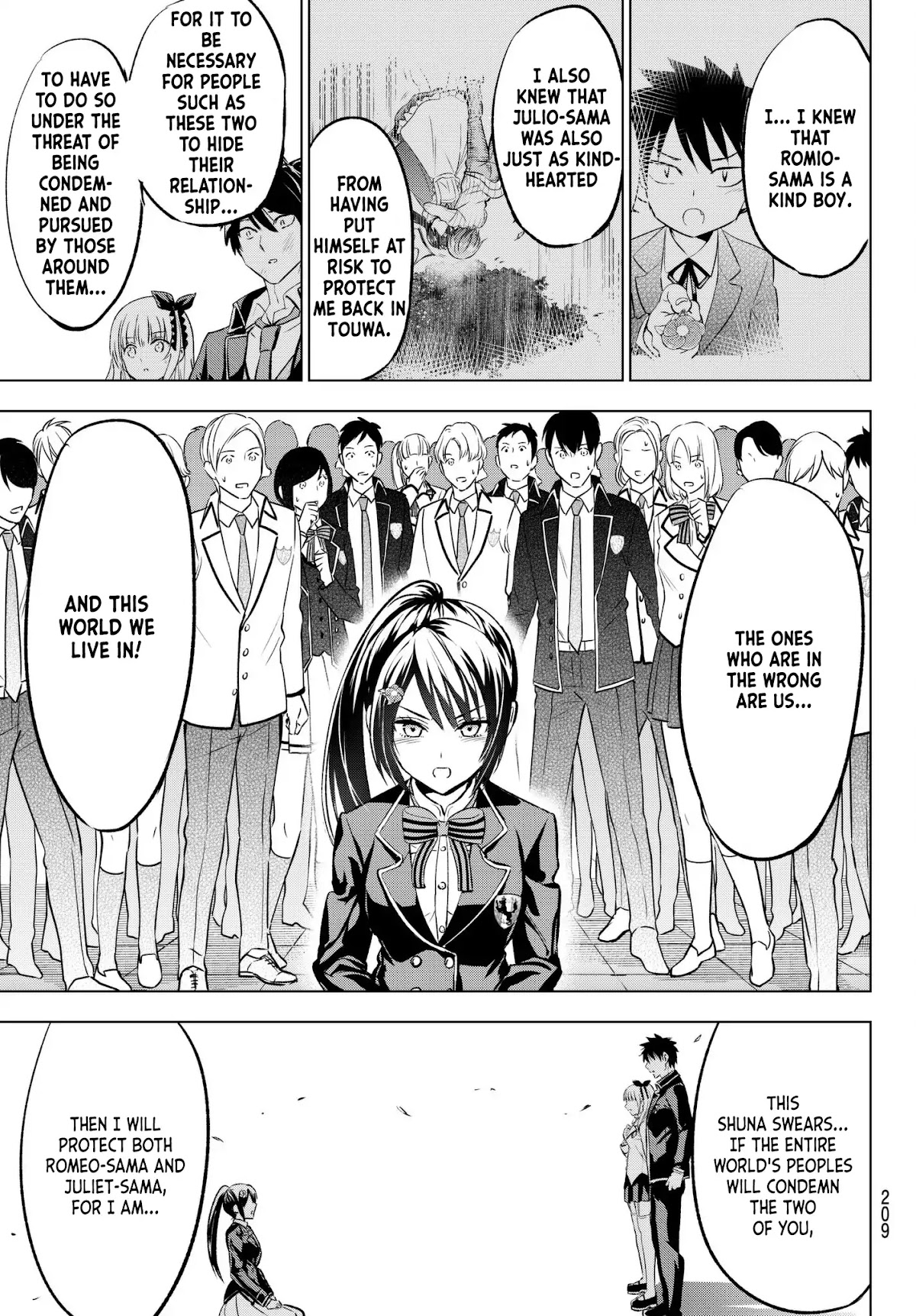 Kishuku Gakkou no Juliet Chapter 89 page 10 - Chapter 89: Romeo, Juliet and Elections V