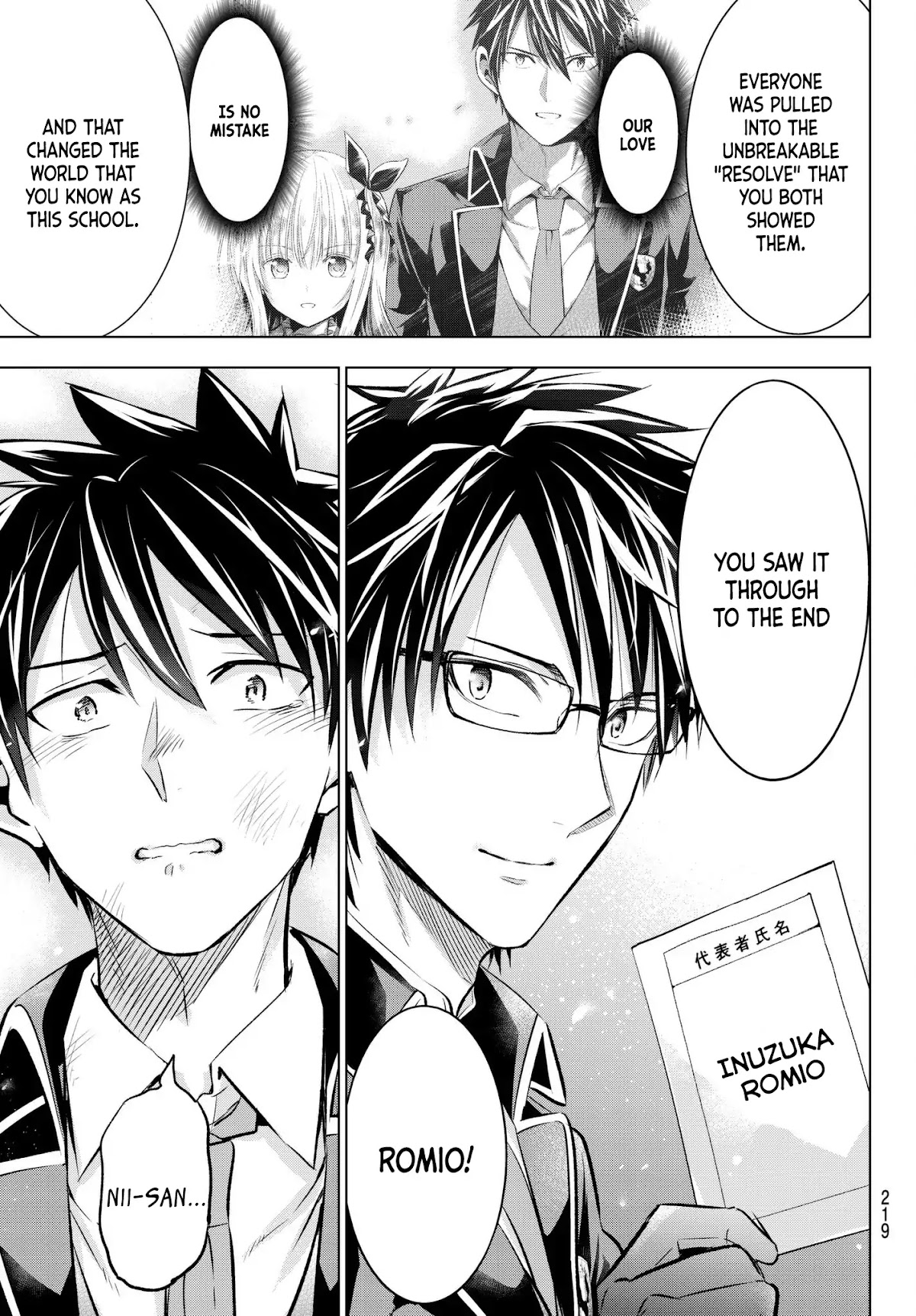 Kishuku Gakkou no Juliet Chapter 89 page 19 - Chapter 89: Romeo, Juliet and Elections V