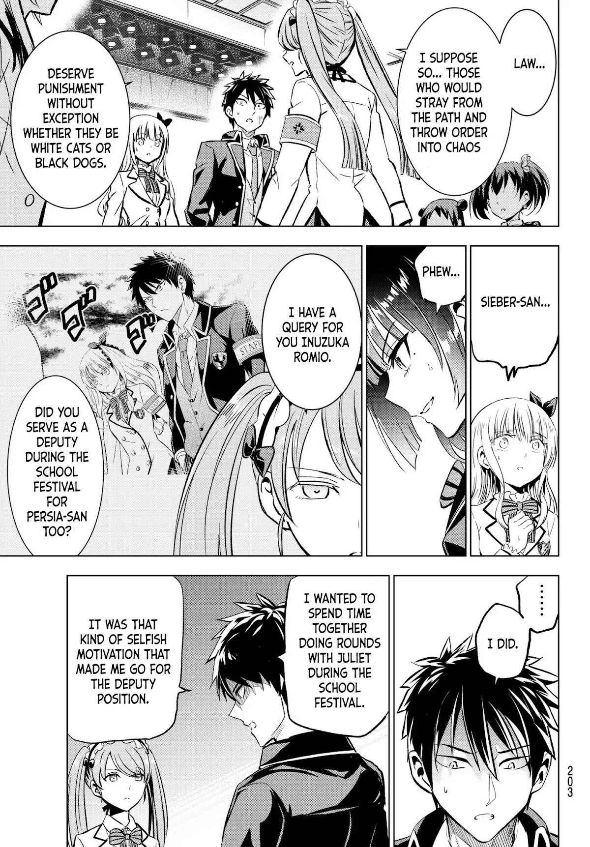 Kishuku Gakkou no Juliet Chapter 89 page 4 - Chapter 89: Romeo, Juliet and Elections V
