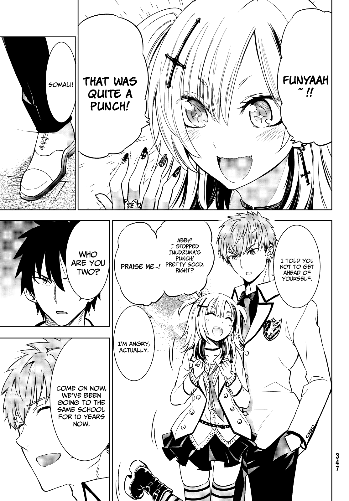 Kishuku Gakkou no Juliet Chapter 9 page 14 - Chapter 9 : Inudzuka and sports festivals