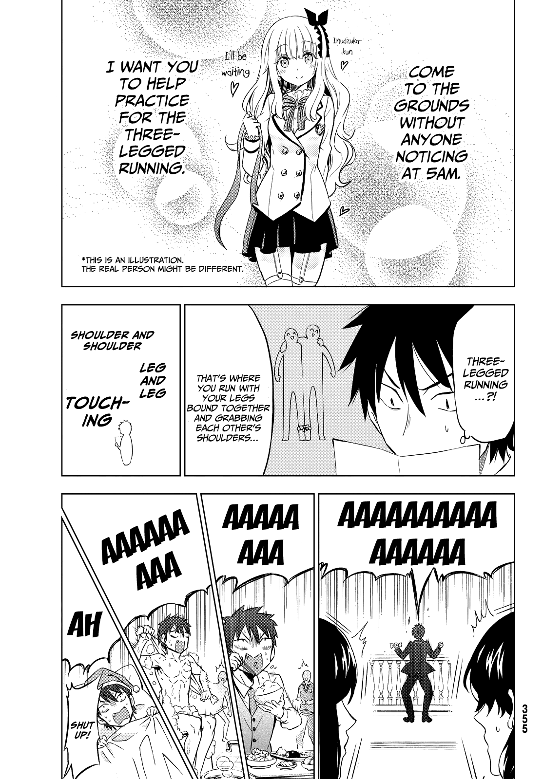 Kishuku Gakkou no Juliet Chapter 9 page 22 - Chapter 9 : Inudzuka and sports festivals