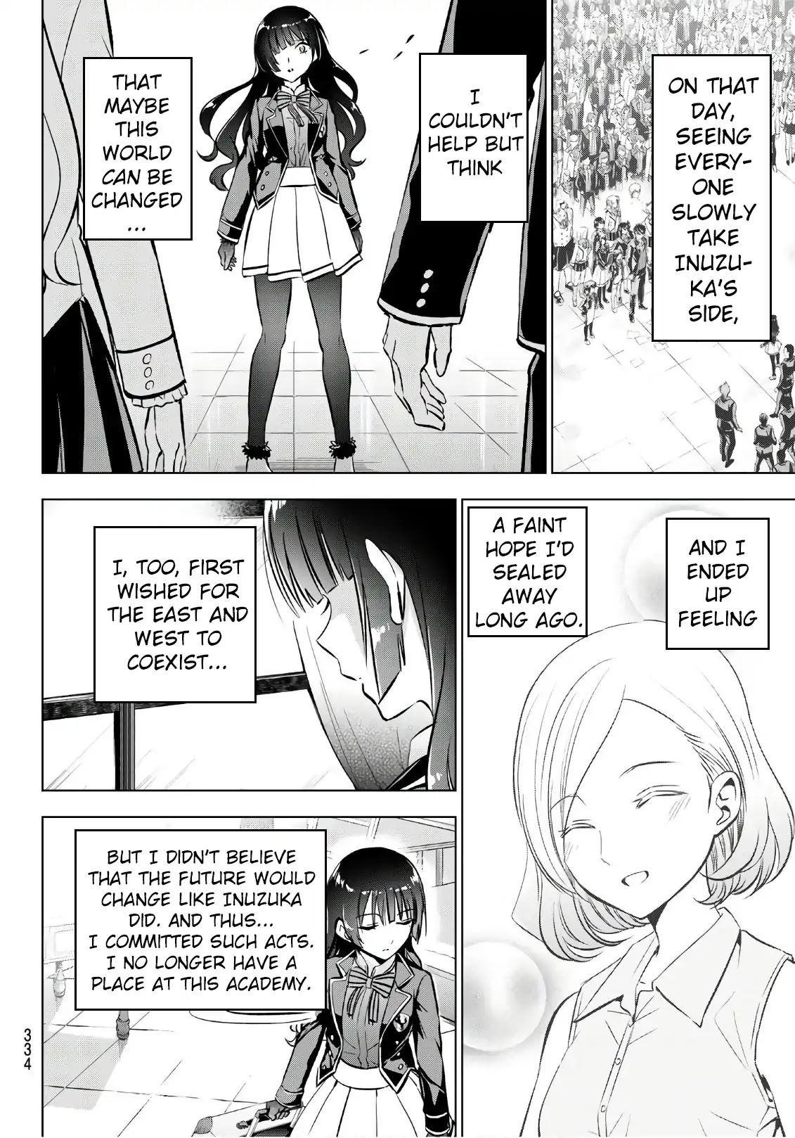 Kishuku Gakkou no Juliet Chapter 90 page 10 - Chapter 90: Romeo, Leon, and Prefects