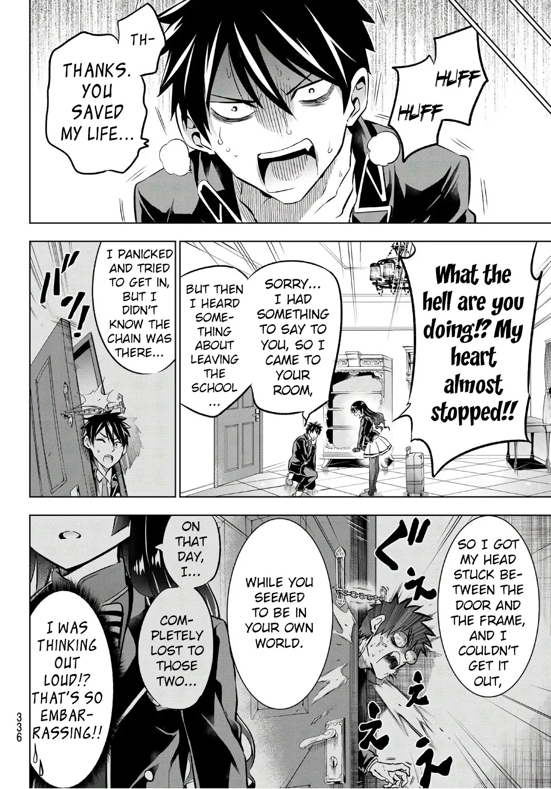Kishuku Gakkou no Juliet Chapter 90 page 12 - Chapter 90: Romeo, Leon, and Prefects