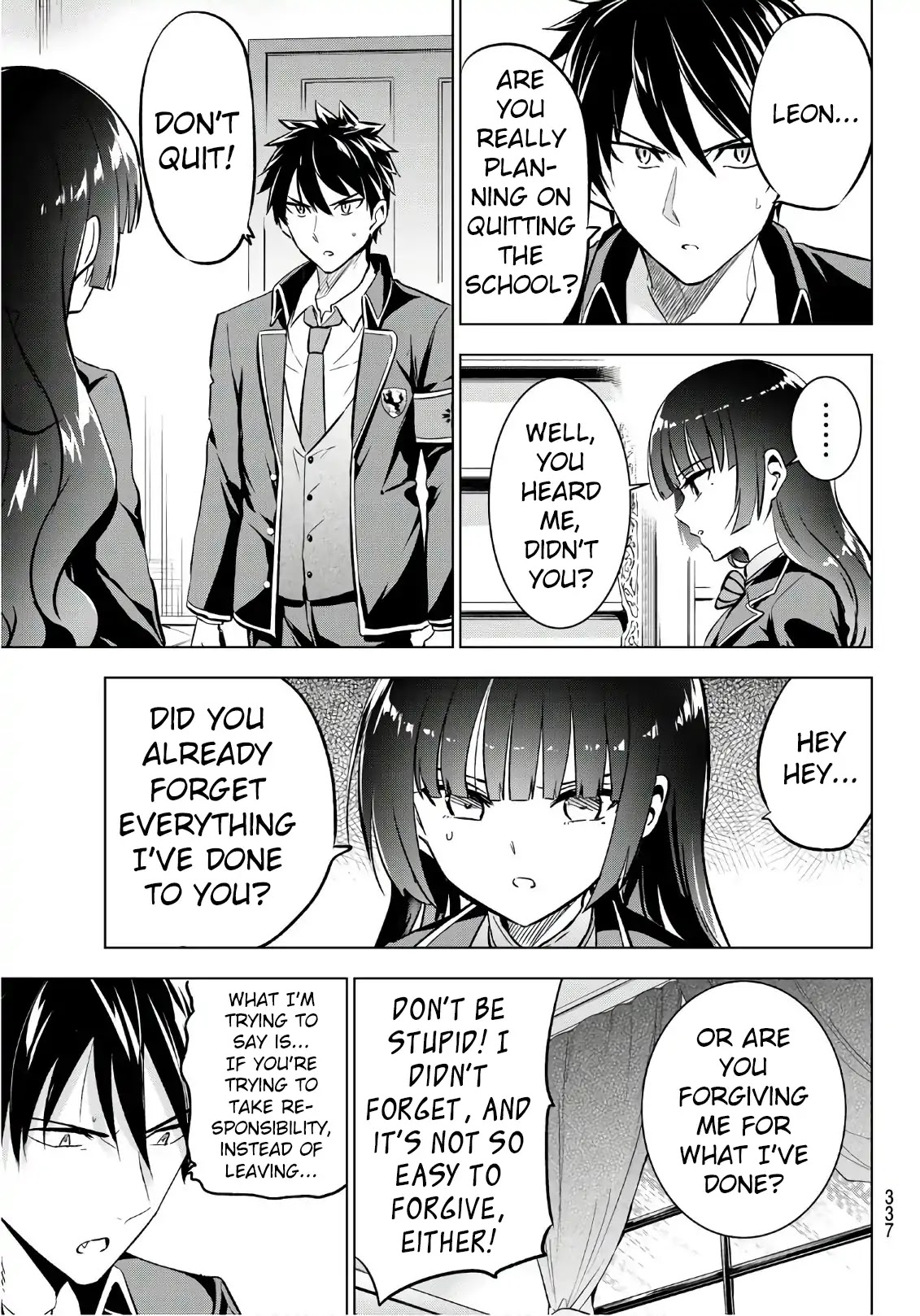 Kishuku Gakkou no Juliet Chapter 90 page 13 - Chapter 90: Romeo, Leon, and Prefects
