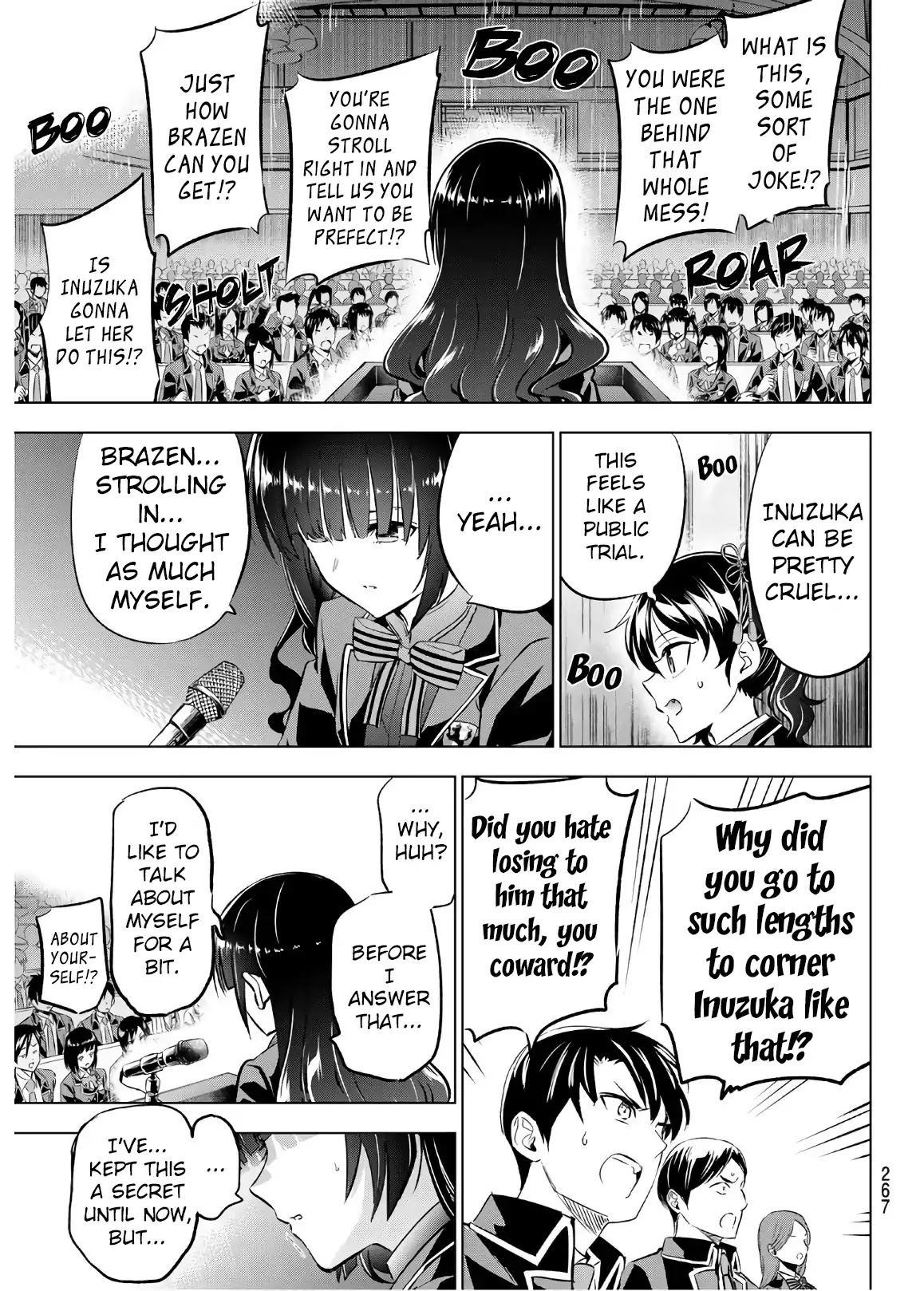 Kishuku Gakkou no Juliet Chapter 91 page 14 - Chapter 91: Romeo, Leon, and Prefects II