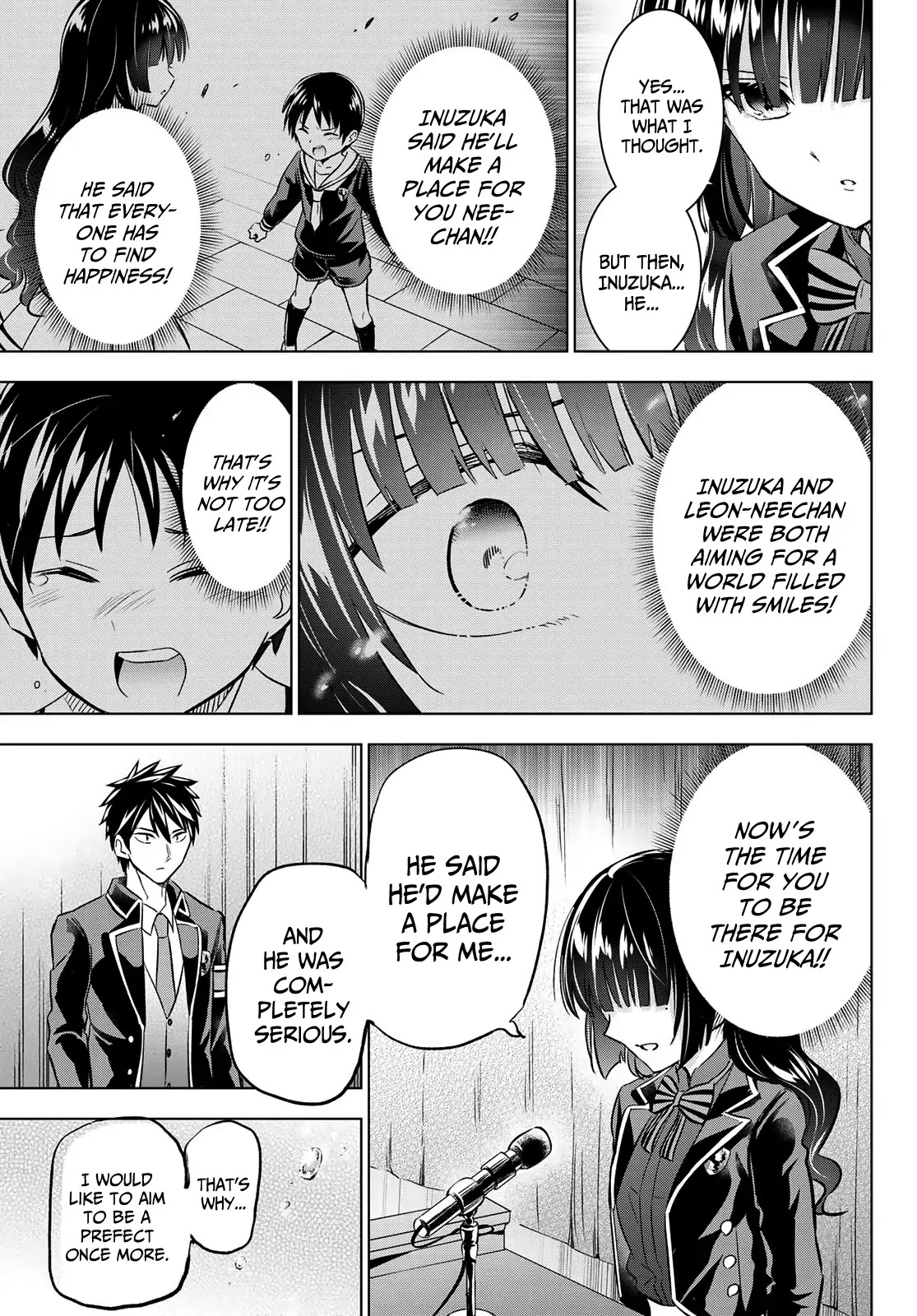 Kishuku Gakkou no Juliet Chapter 92 page 17 - Chapter 92: Romio, Juliet and the Lunch Date