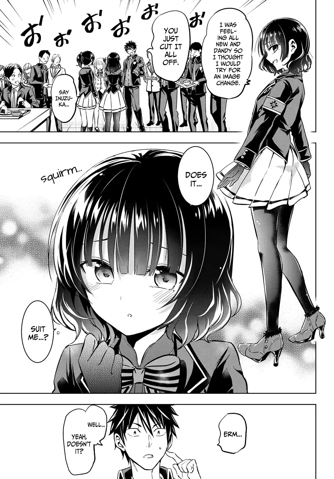 Kishuku Gakkou no Juliet Chapter 92 page 7 - Chapter 92: Romio, Juliet and the Lunch Date