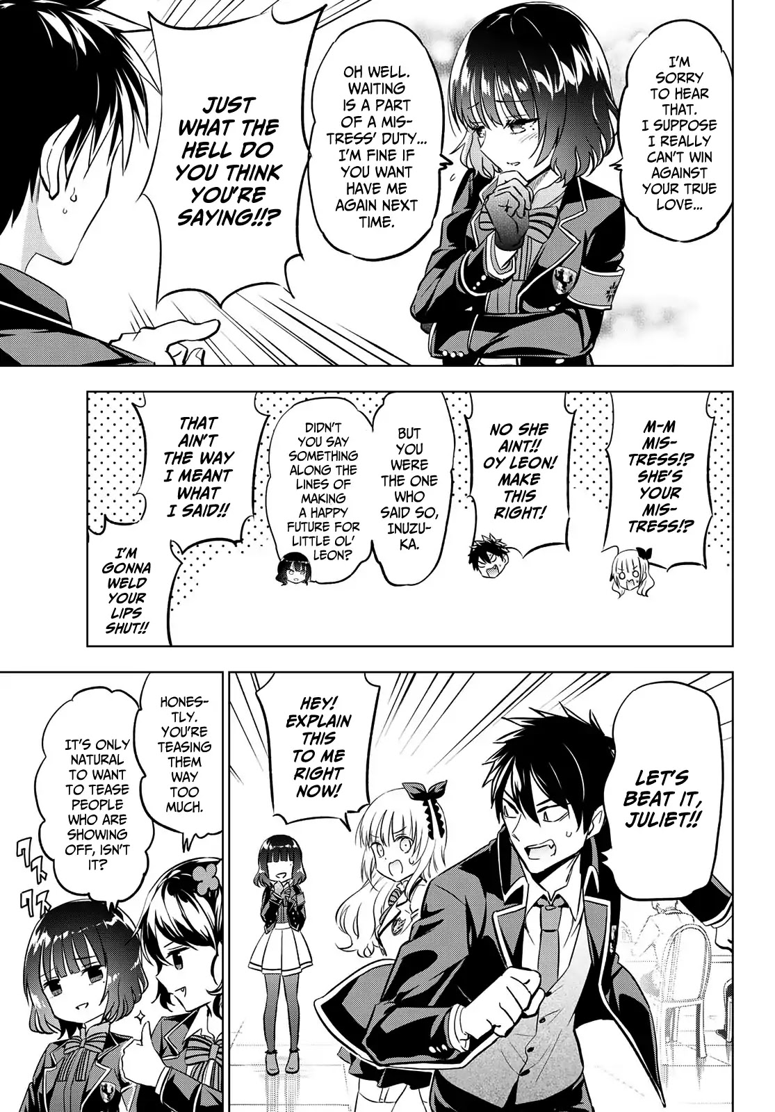 Kishuku Gakkou no Juliet Chapter 92 page 9 - Chapter 92: Romio, Juliet and the Lunch Date