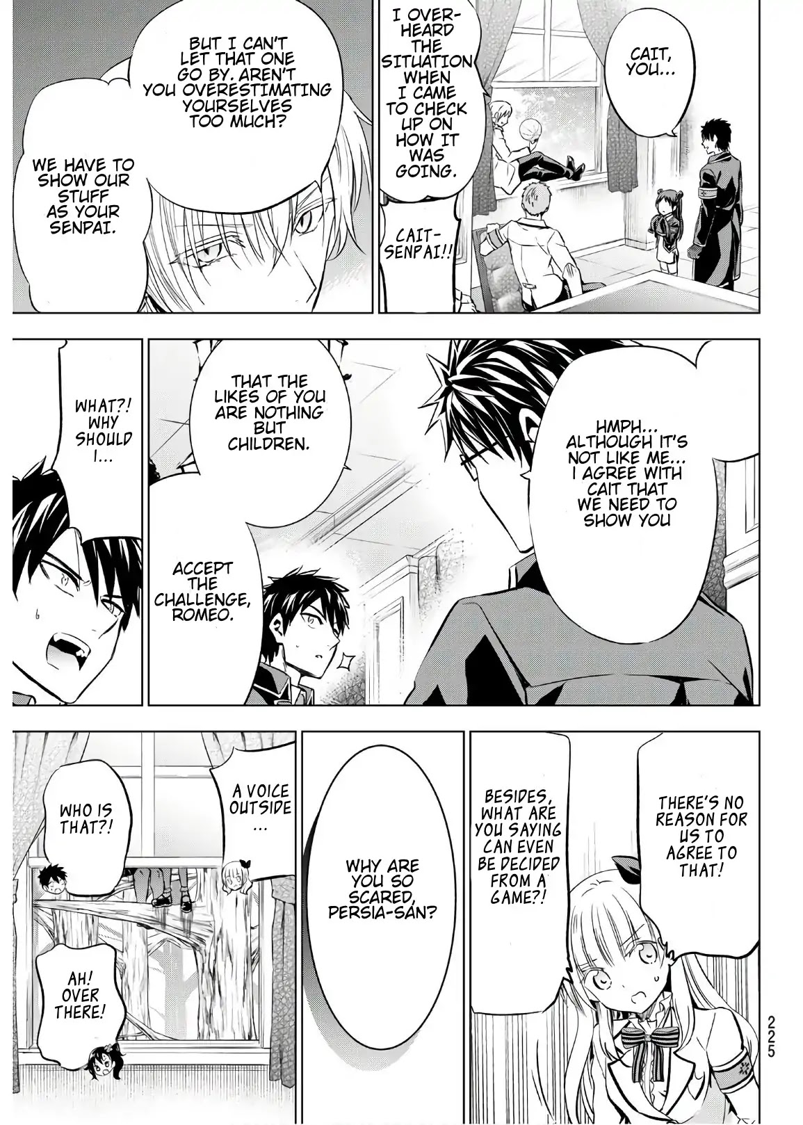 Kishuku Gakkou no Juliet Chapter 93 page 12 - Chapter 93: Romeo and the Exhibition Match