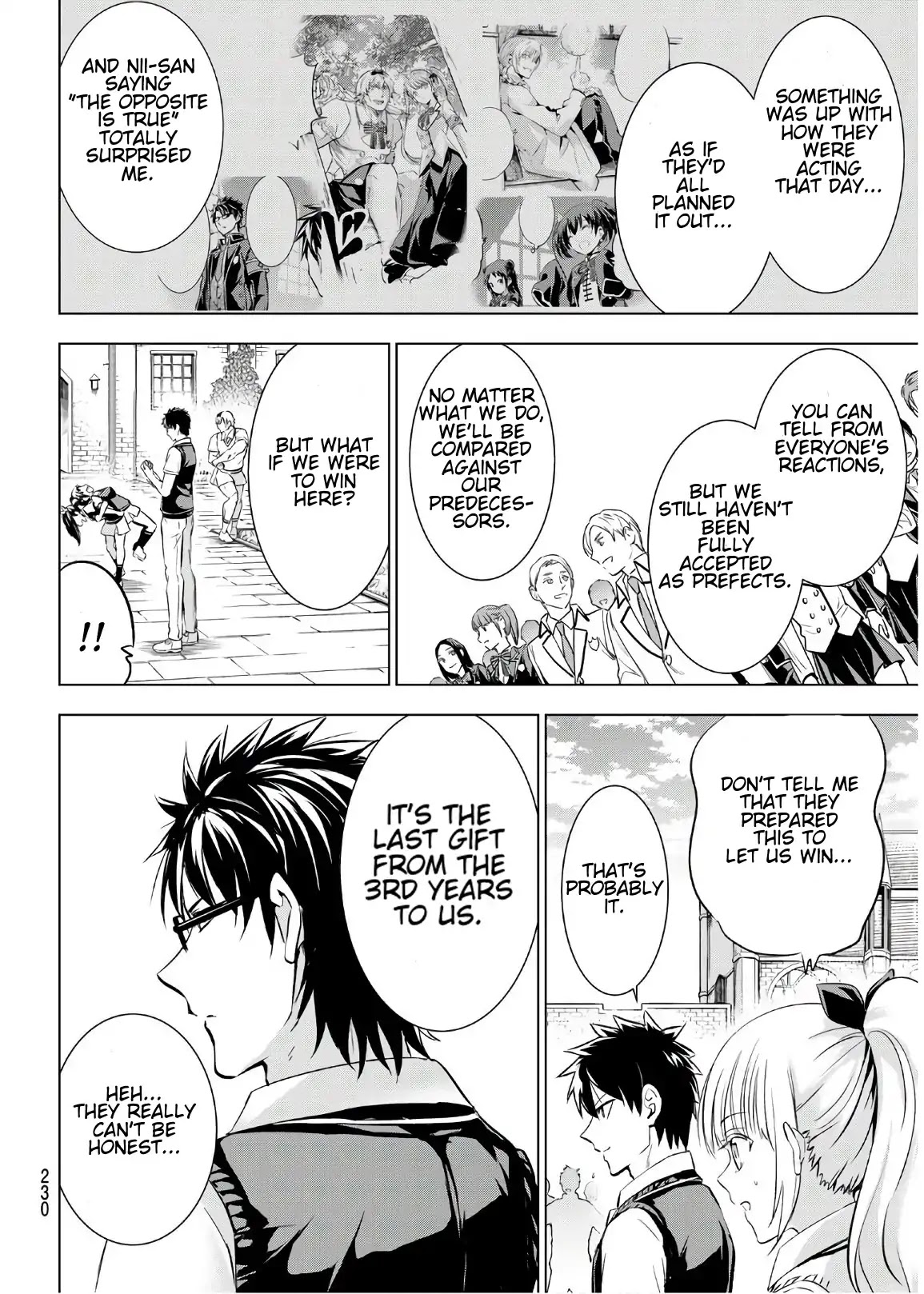 Kishuku Gakkou no Juliet Chapter 93 page 17 - Chapter 93: Romeo and the Exhibition Match