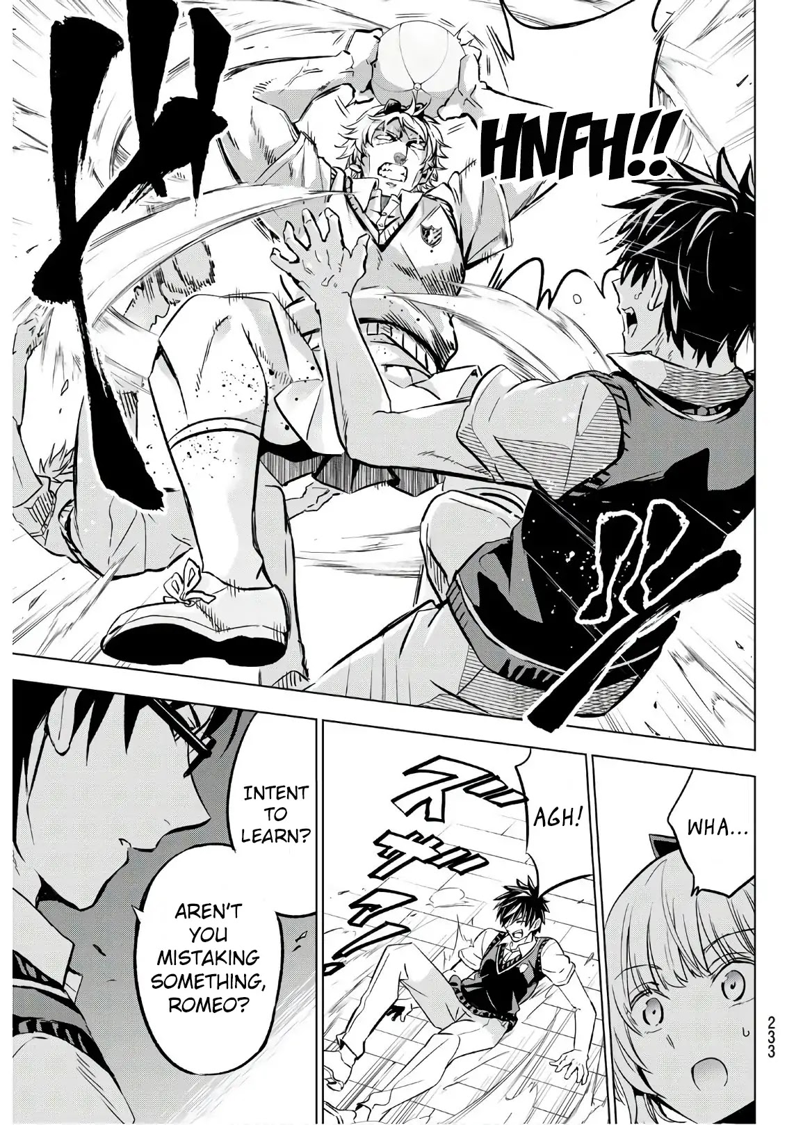 Kishuku Gakkou no Juliet Chapter 93 page 20 - Chapter 93: Romeo and the Exhibition Match