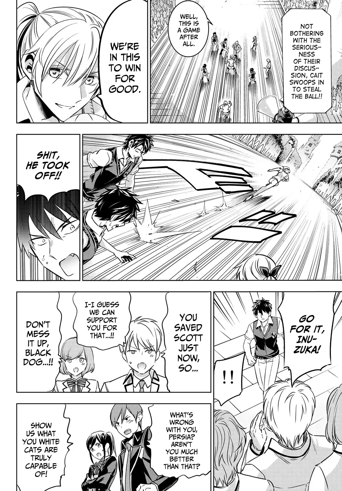 Kishuku Gakkou no Juliet Chapter 95 page 18 - Chapter 95: Romeo and the Exhibition Match III