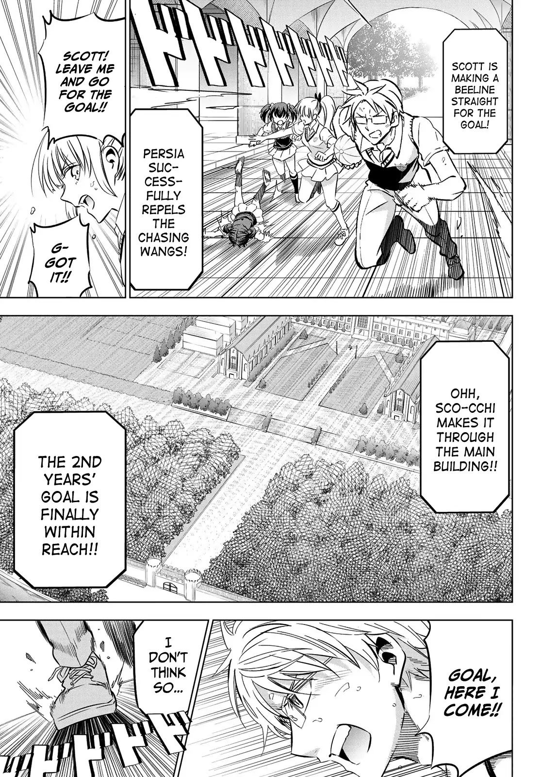 Kishuku Gakkou no Juliet Chapter 96 page 11 - Chapter 96: Romio and the Exhibition Match (Part IV)