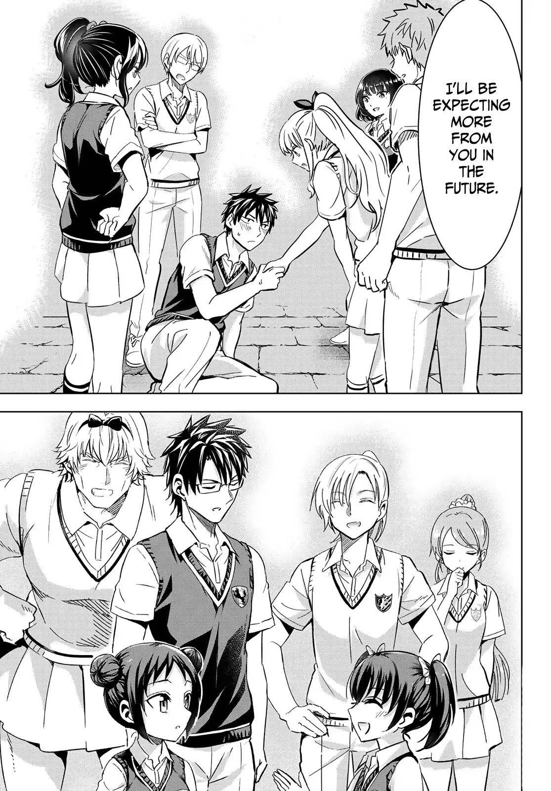 Kishuku Gakkou no Juliet Chapter 96 page 17 - Chapter 96: Romio and the Exhibition Match (Part IV)