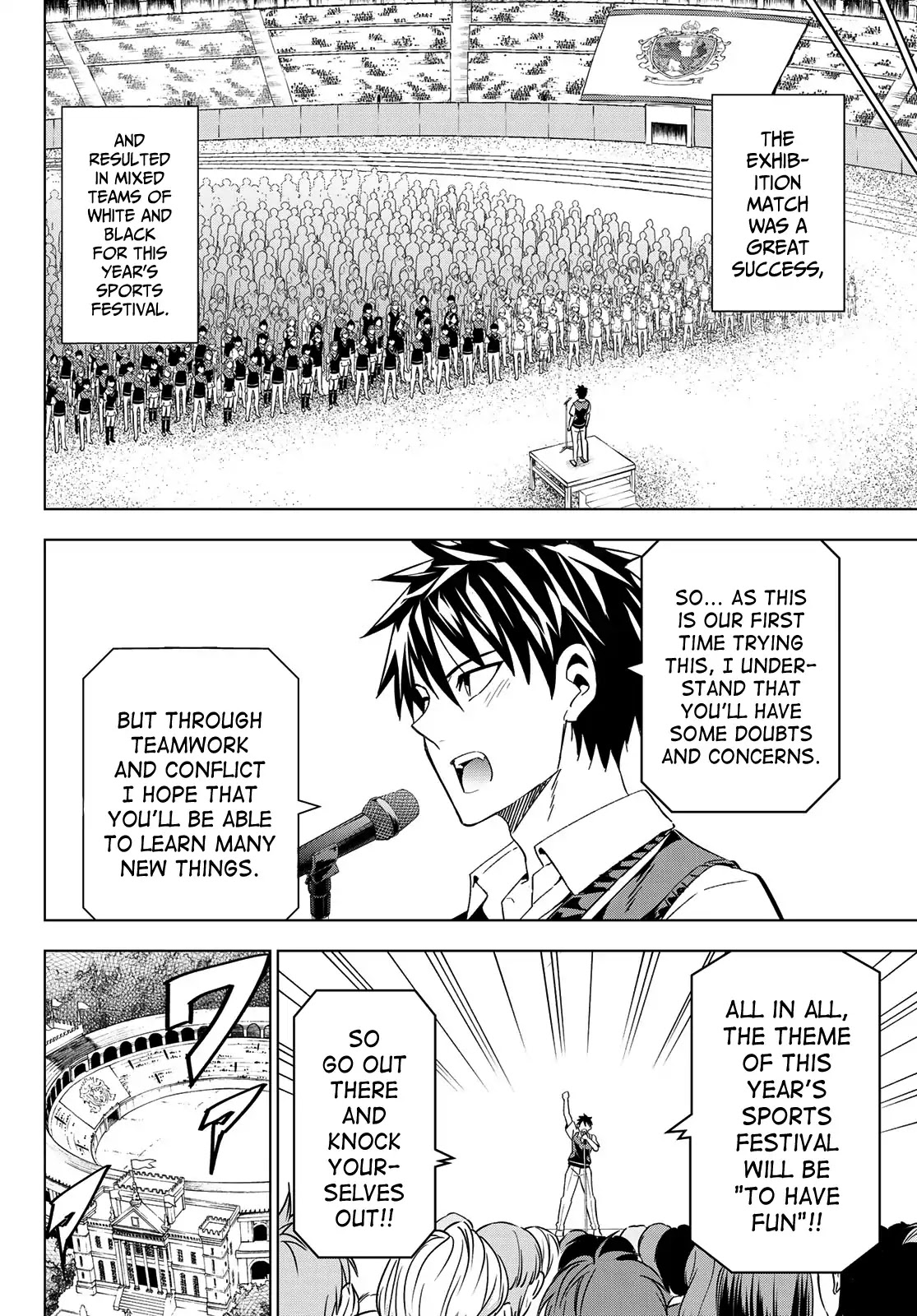 Kishuku Gakkou no Juliet Chapter 96 page 18 - Chapter 96: Romio and the Exhibition Match (Part IV)
